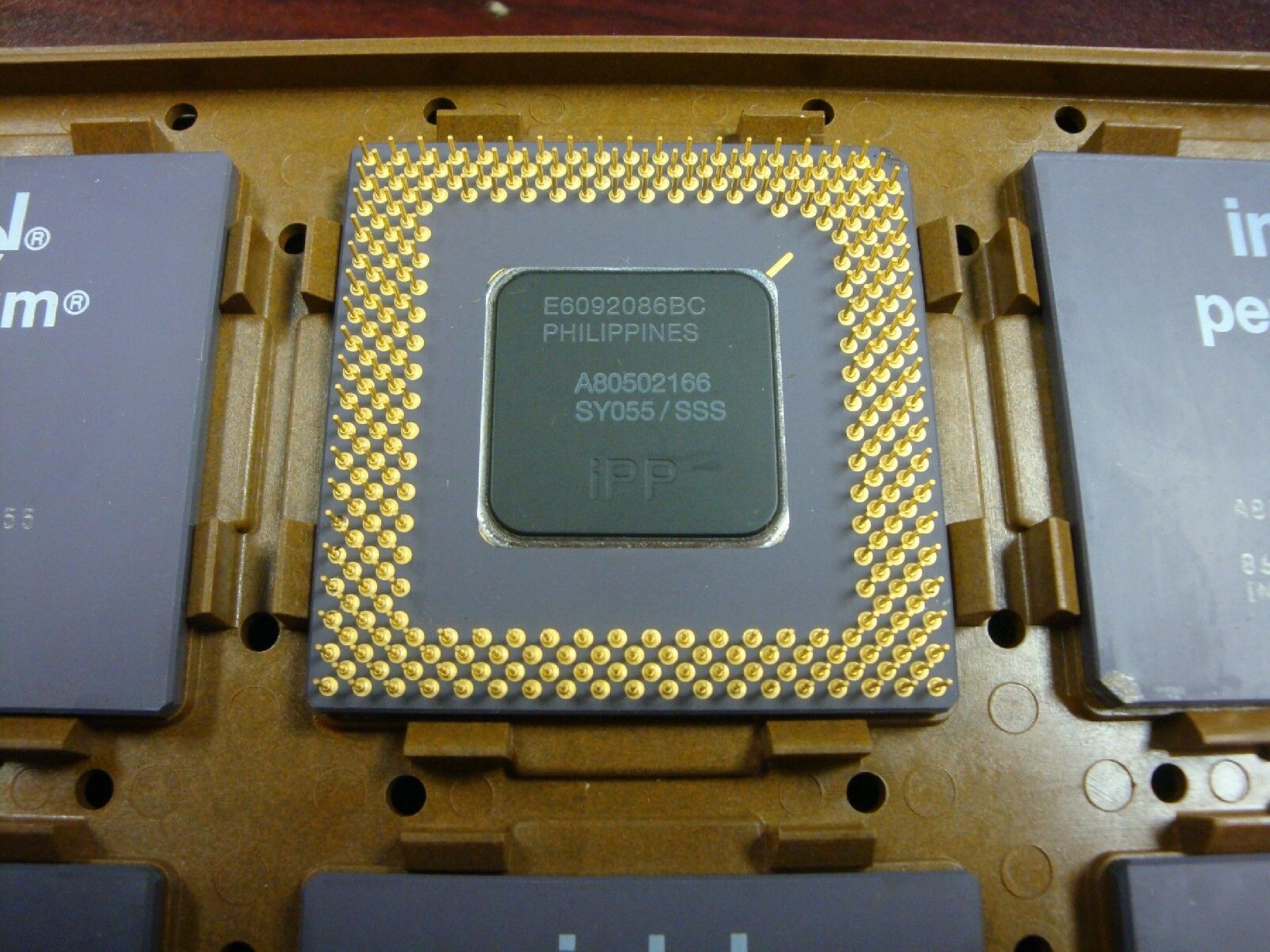 INTEL A80502166 166MHZ CLASSIC PENTIUM PROCESSOR CPU