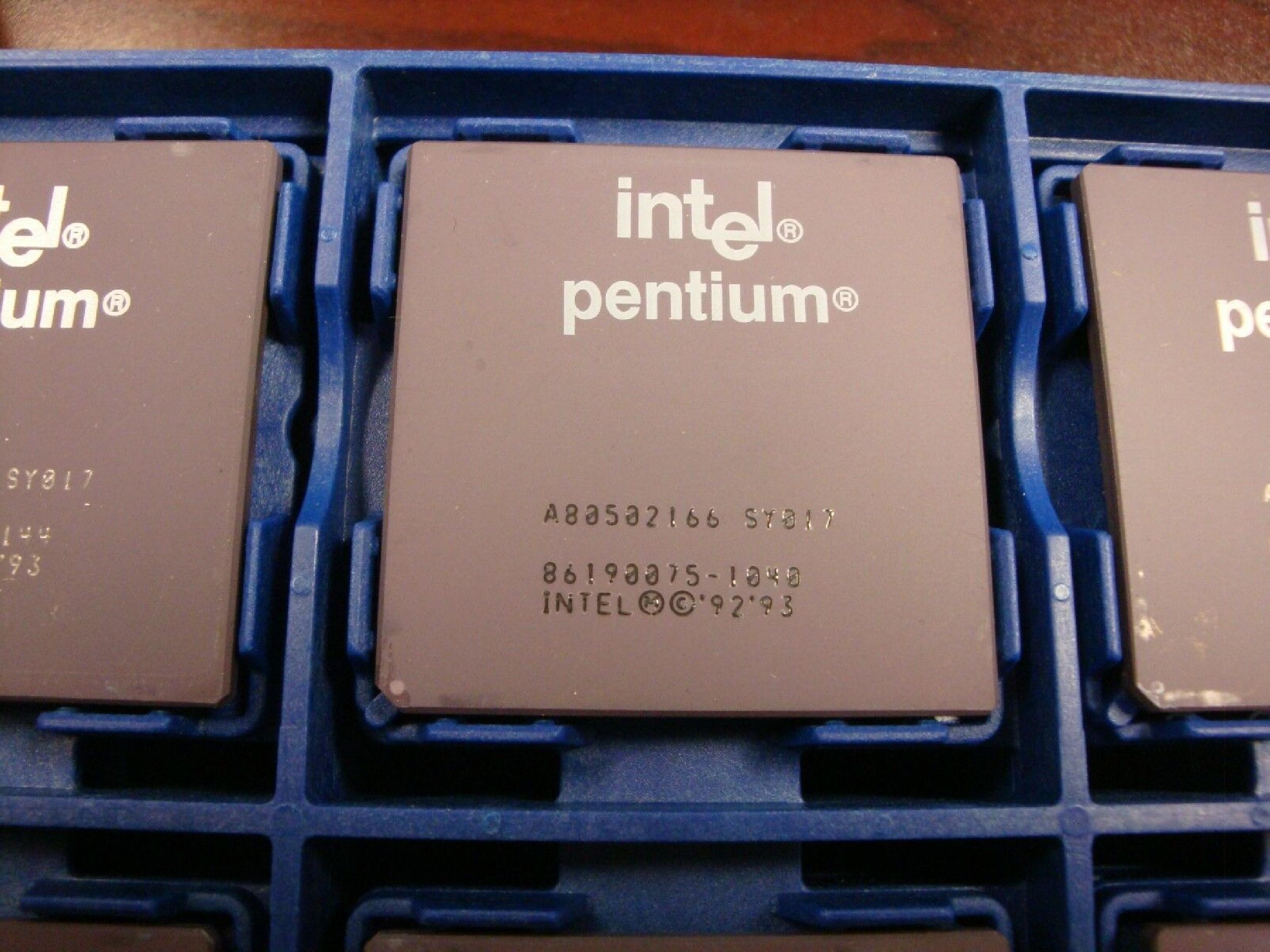 INTEL A80502166 166MHZ CLASSIC PENTIUM PROCESSOR CPU