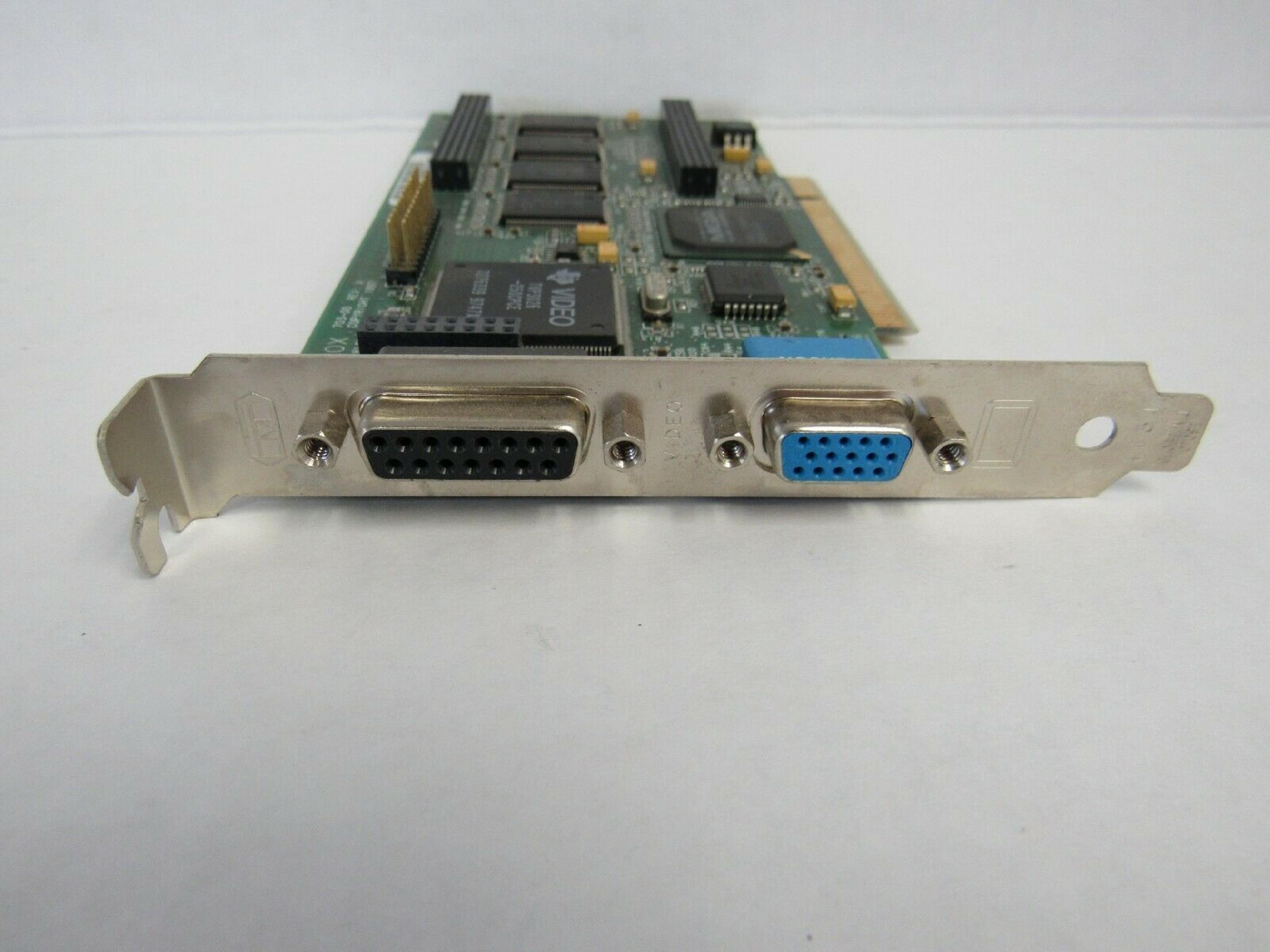 HEWLETT PACKARD / HP / MATROX 5064-3388 PCI VIDEO CARD MILLENNIUM II 8MB WITH VGA AND OUTPUT