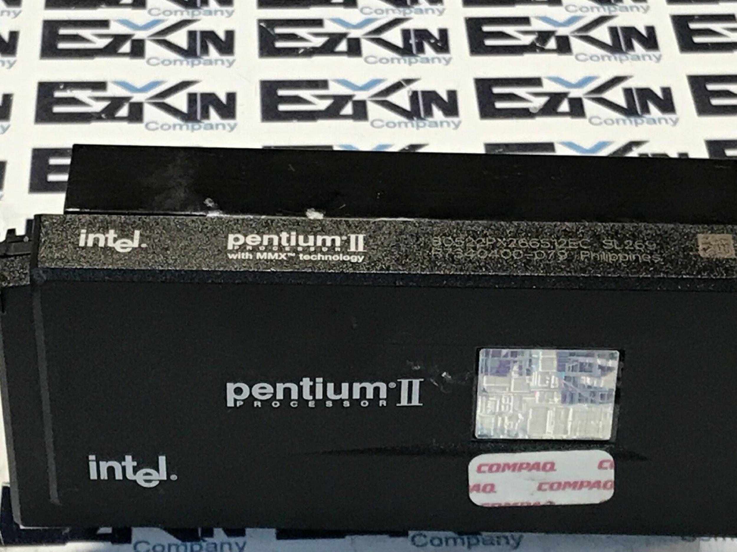INTEL 80522PX266512EC PENT II 266 MHZ PROCESSOR 512K CACHE MMX