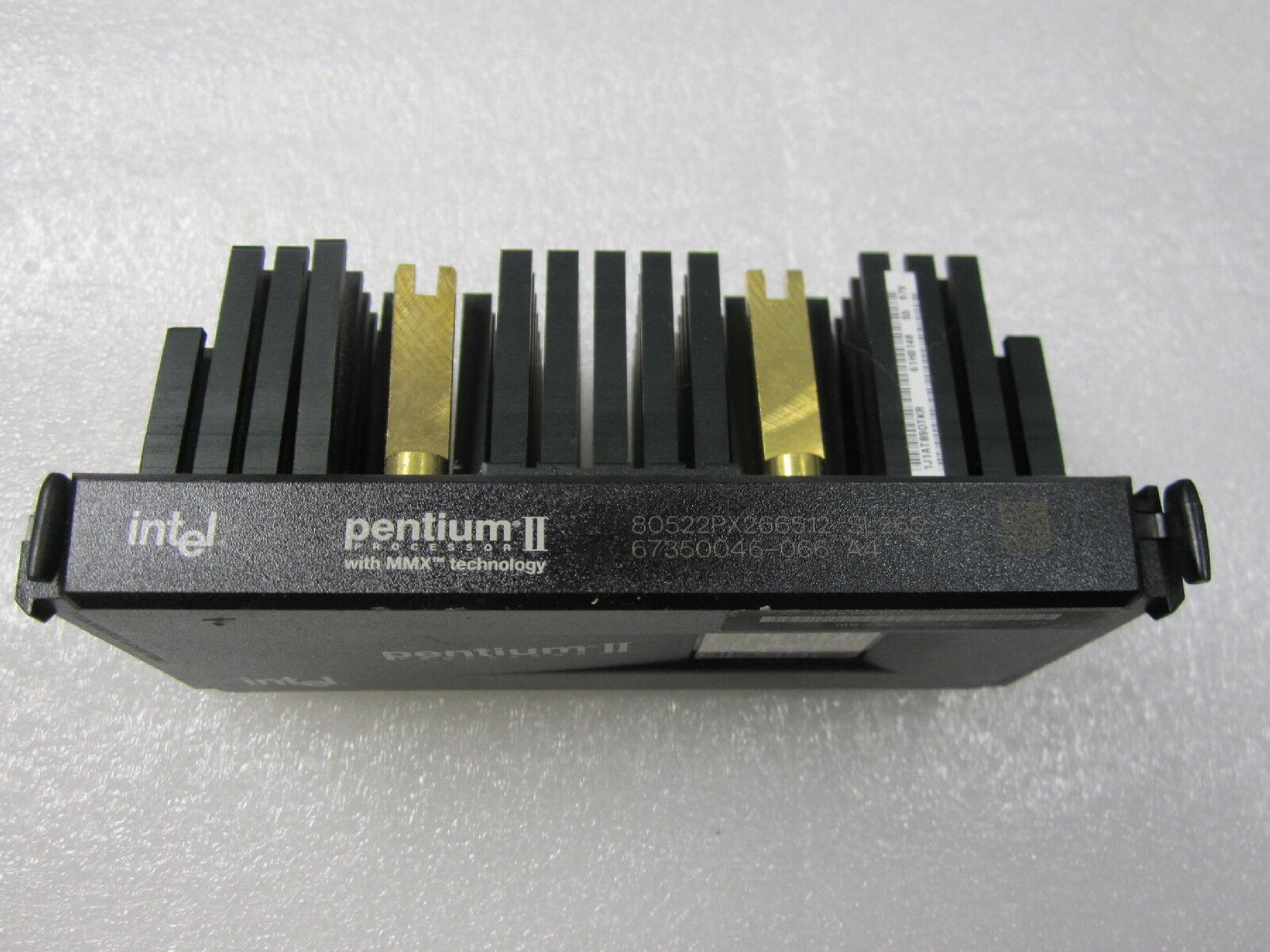 INTEL 80522PX266512 PENT II 266 MHZ PROCESSOR 512K CACHE MMX PII