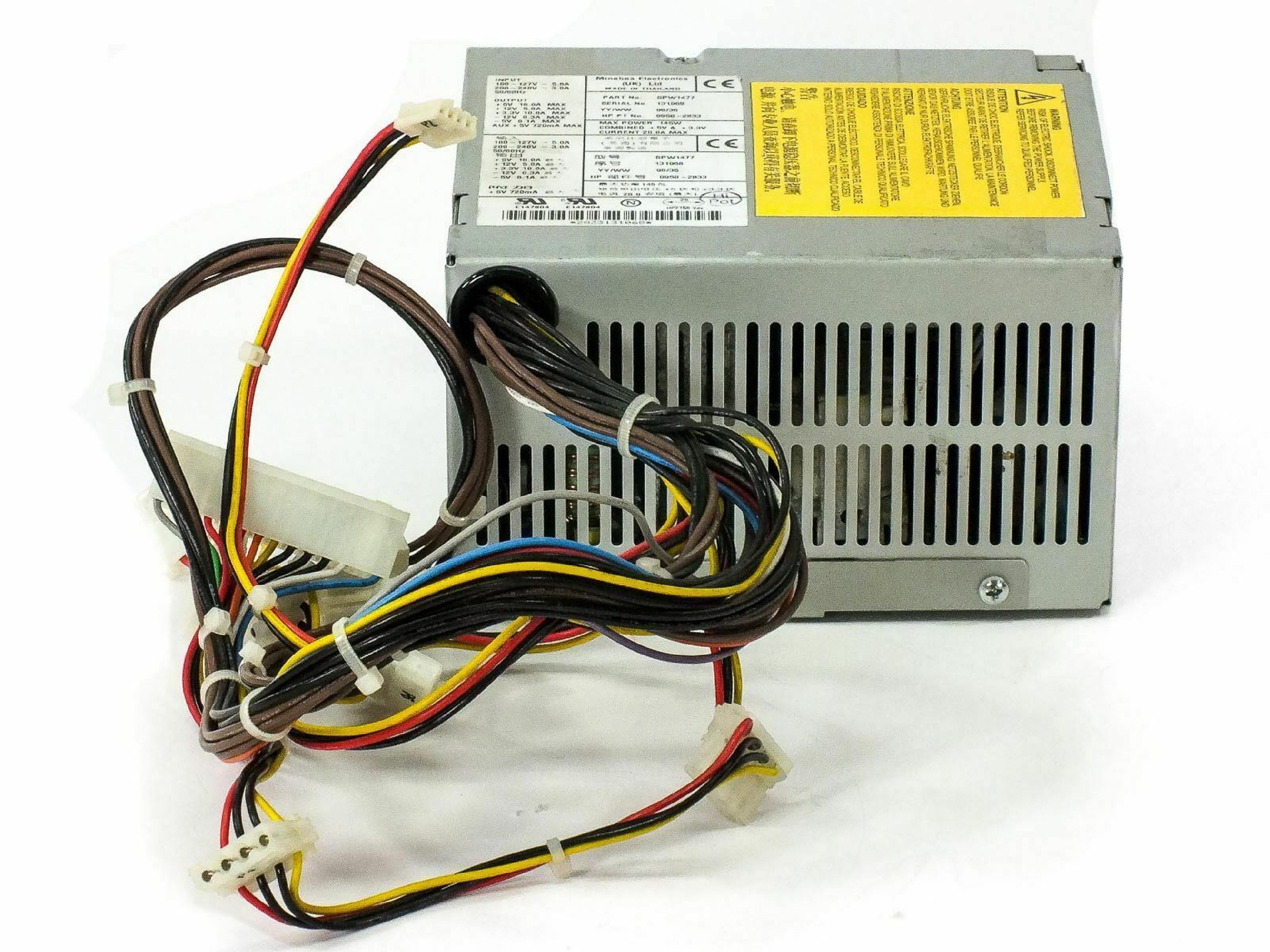 MINEBEA ELECTRONICS LTD SPW1477 145 WATT POWER SUPPLY