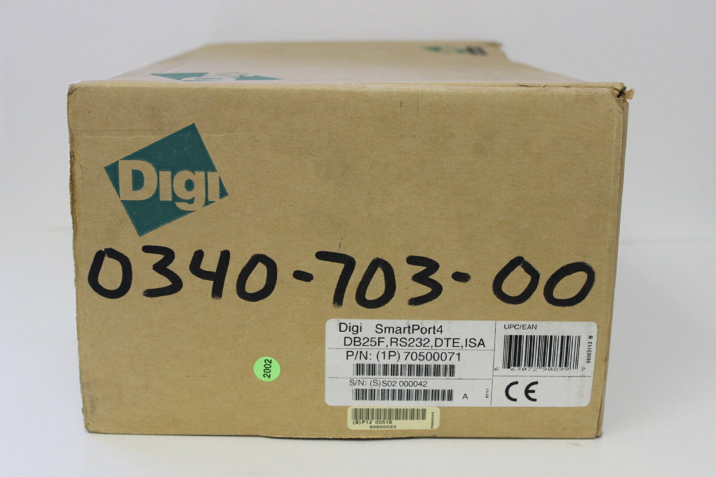 DIGI INTERNATIONAL 70500071 ARNET SMARTPORT PLUS QUAD OCTOPUS CABLE OPEN BOX