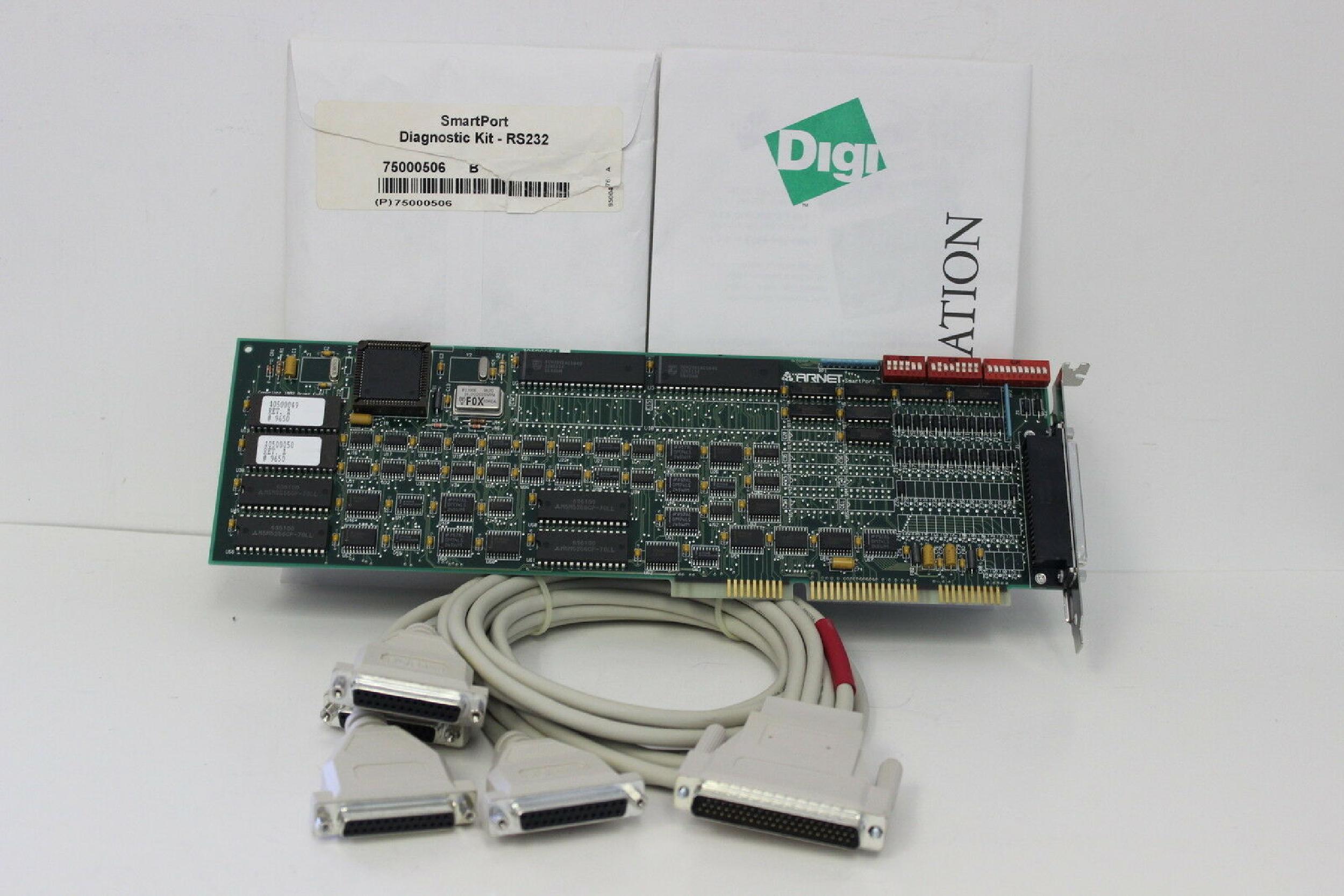 DIGI INTERNATIONAL 70500071 ARNET SMARTPORT PLUS QUAD OCTOPUS CABLE OPEN BOX