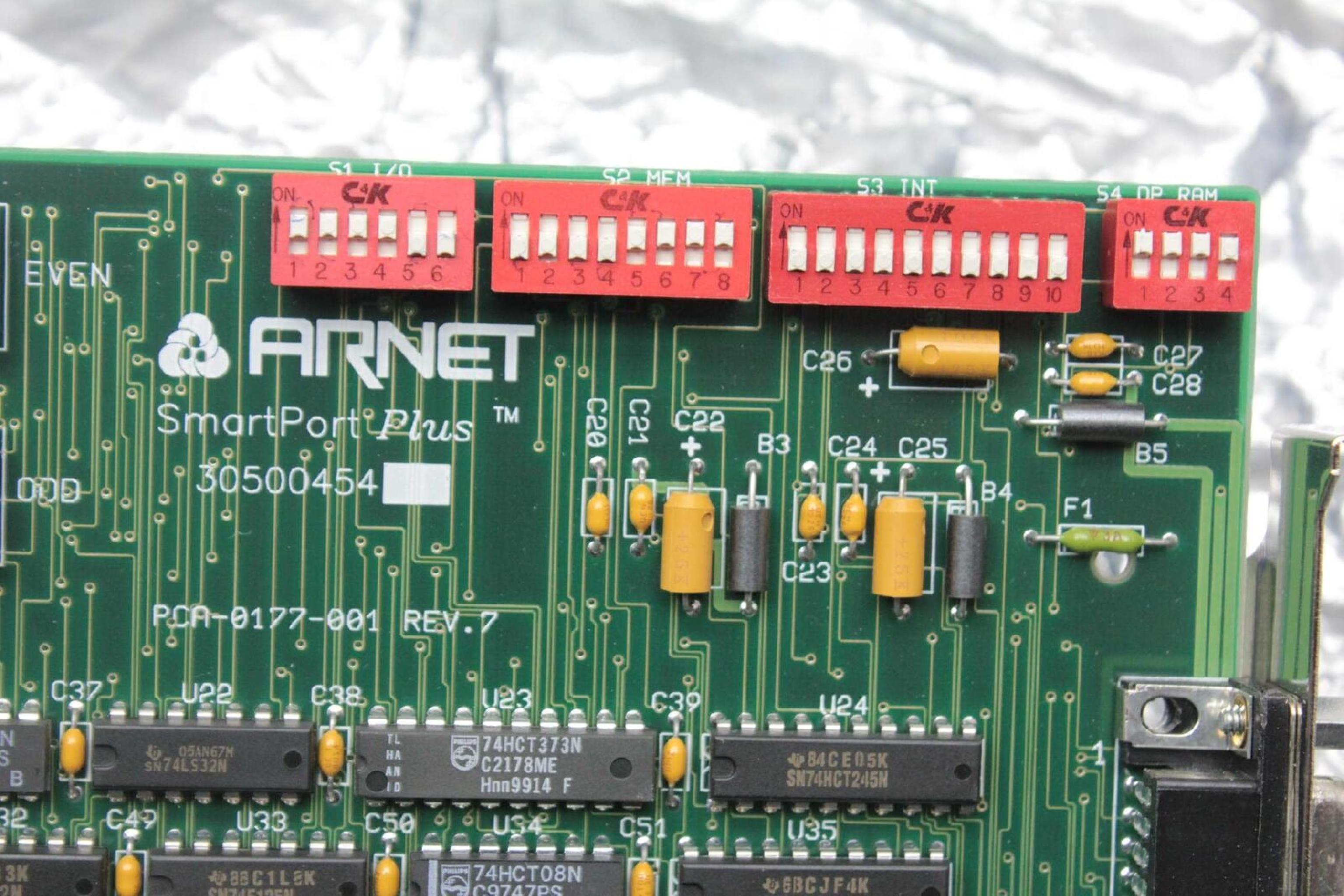 ARNET 55500062 SMARTPORT PLUS 64K ISA FOR 4 PORT 8 PORT 16 PORT 24 PORT OR 32 PORT BRICK