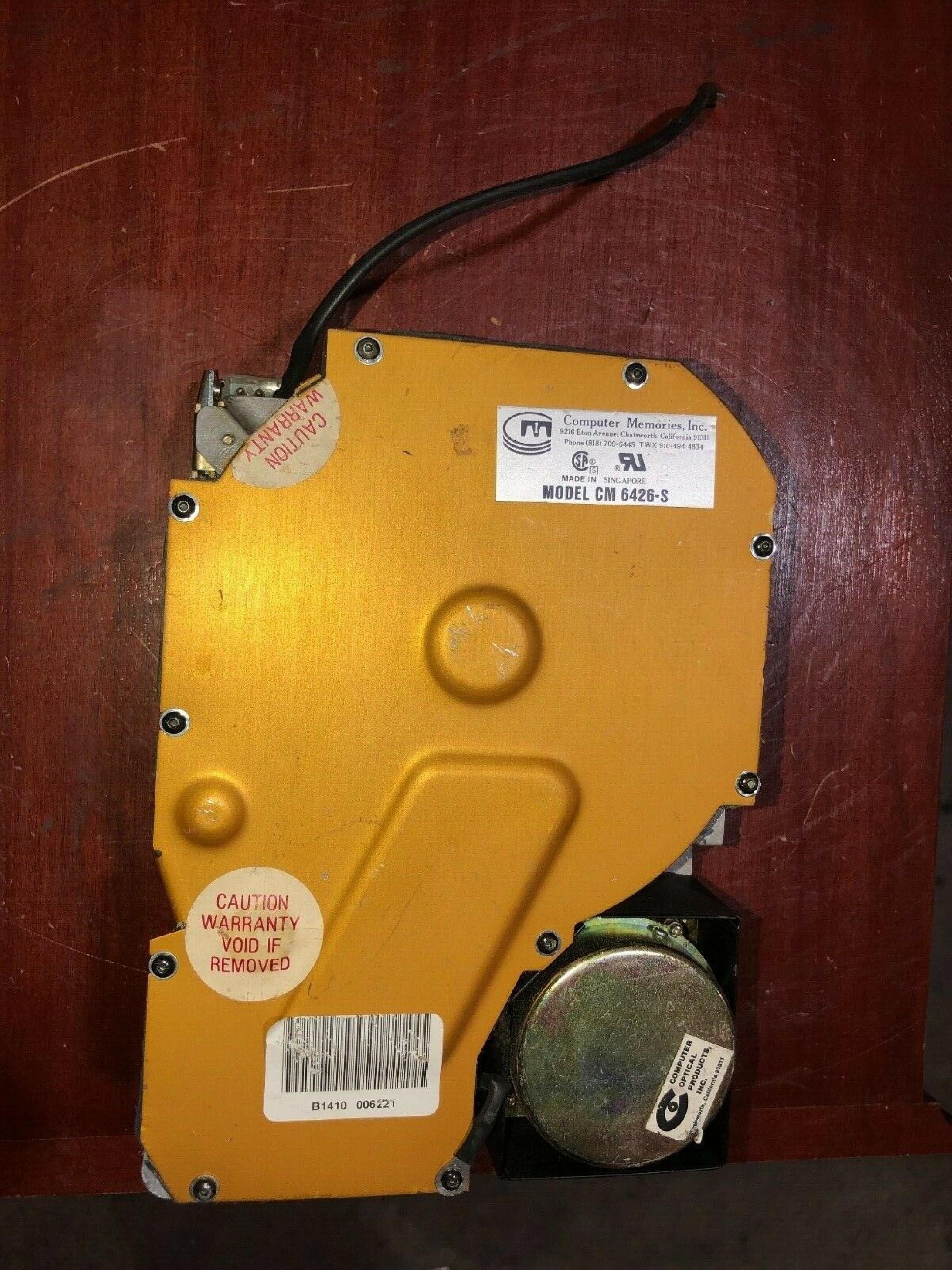 COMPUTER MEMORIES CM 6426-S 21MB MFM HARD DRIVE FULL HEIGHT ST412/506 5.25