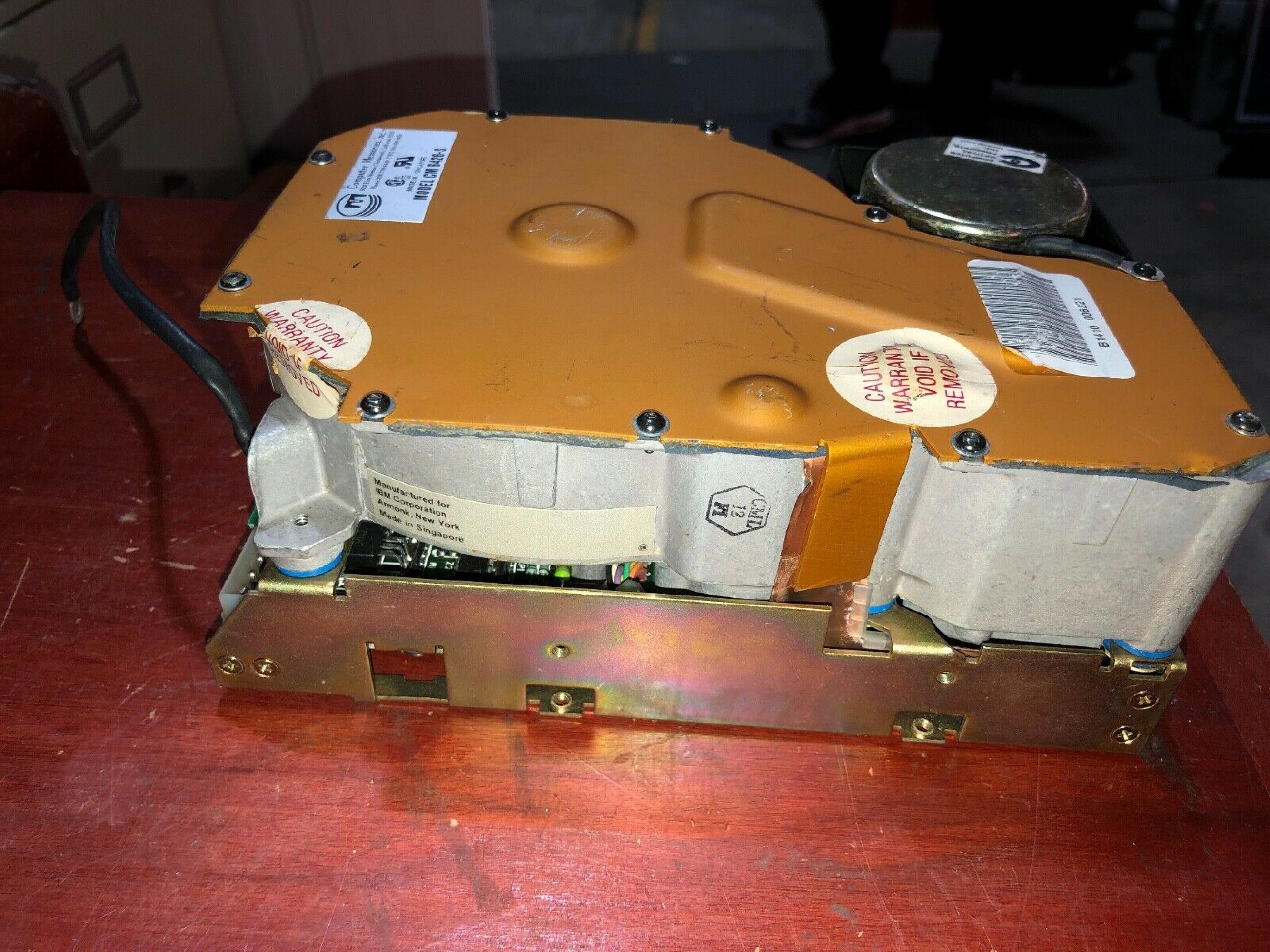 COMPUTER MEMORIES CM 6426-S 21MB MFM HARD DRIVE FULL HEIGHT ST412/506 5.25