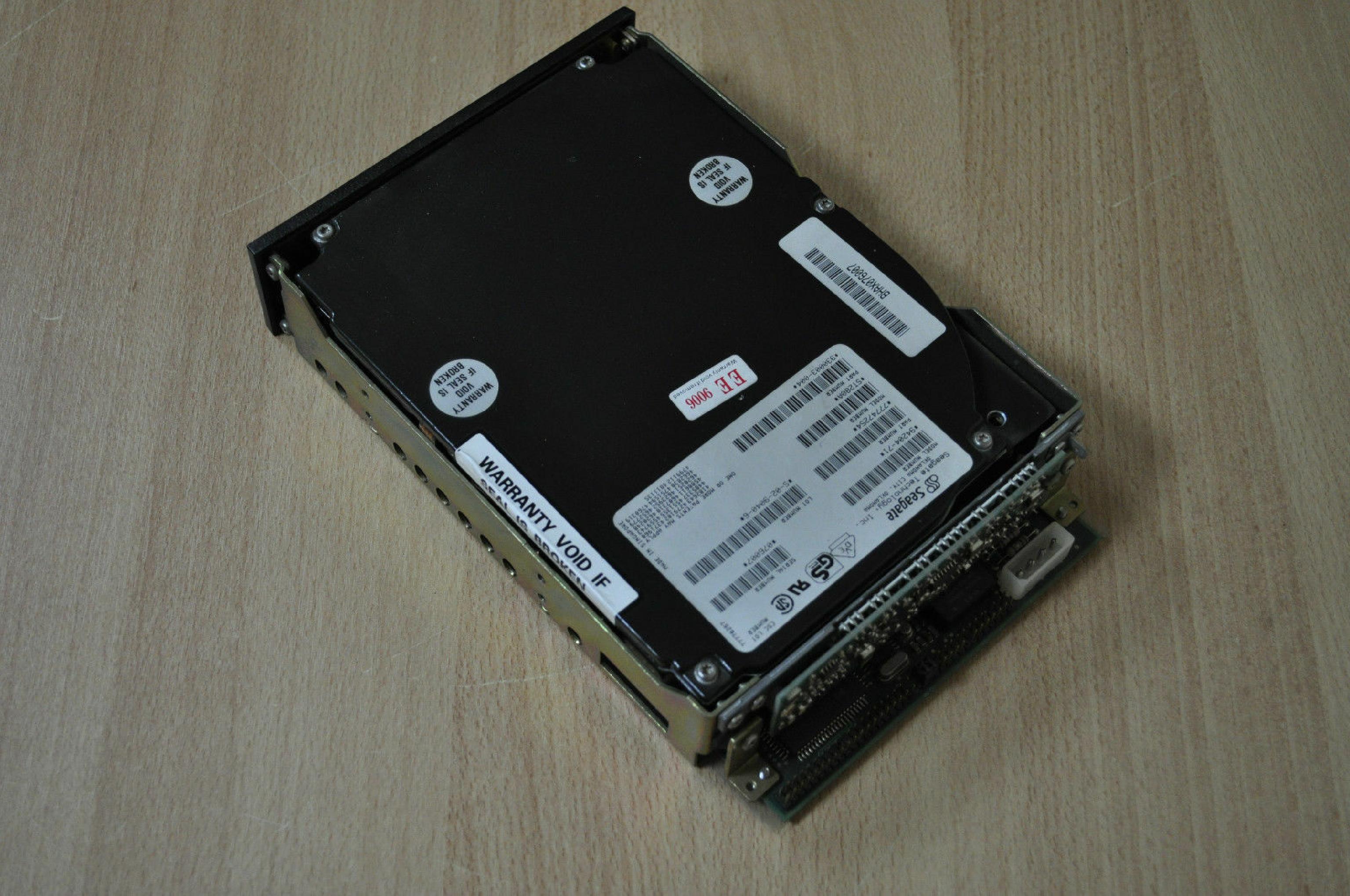 SEAGATE 77747254 71MB IDE AT HARD DRIVE HALF HEIGHT RLL 3.5