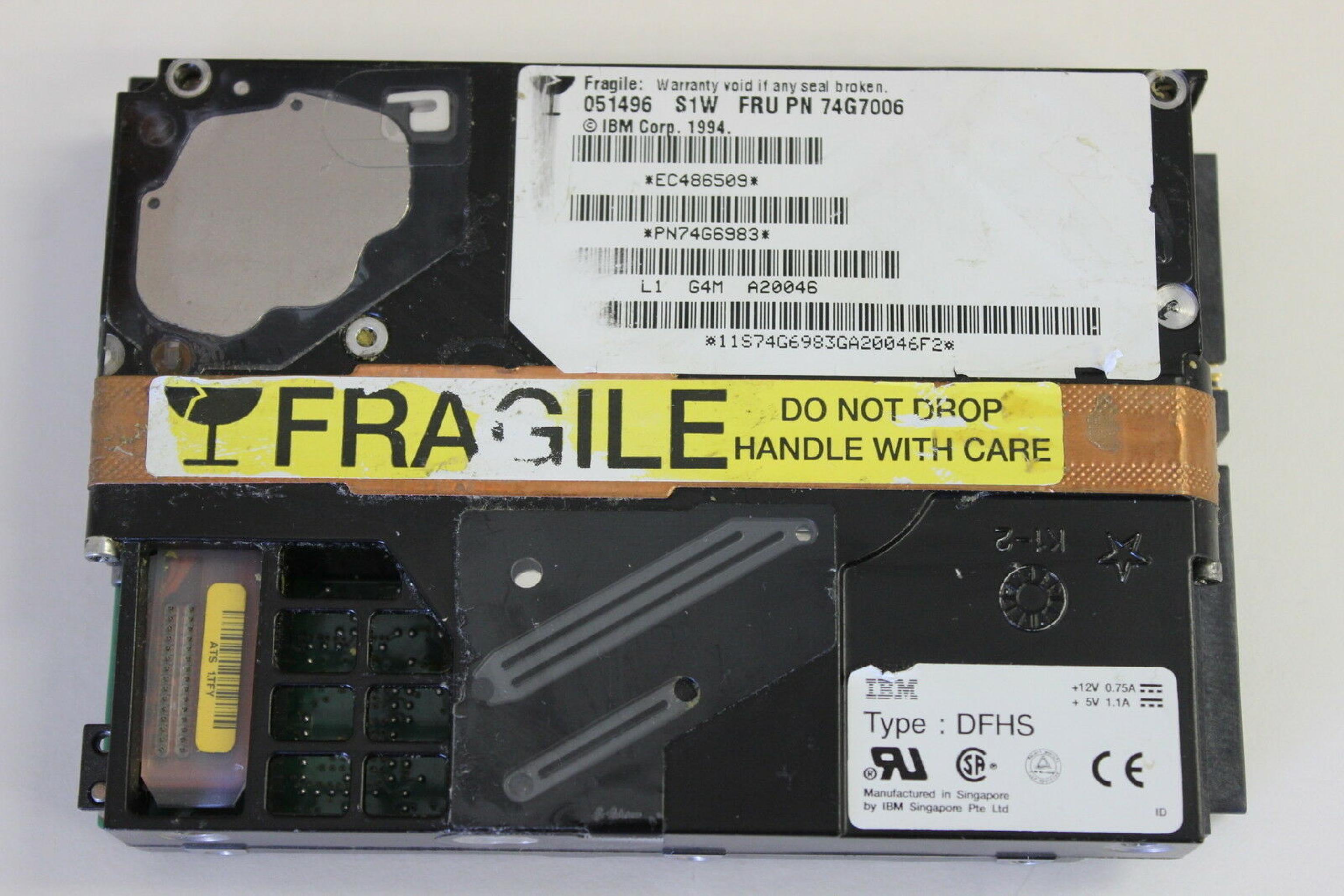 IBM 06H3371 1066MB SCSI HARD DRIVE 3.5