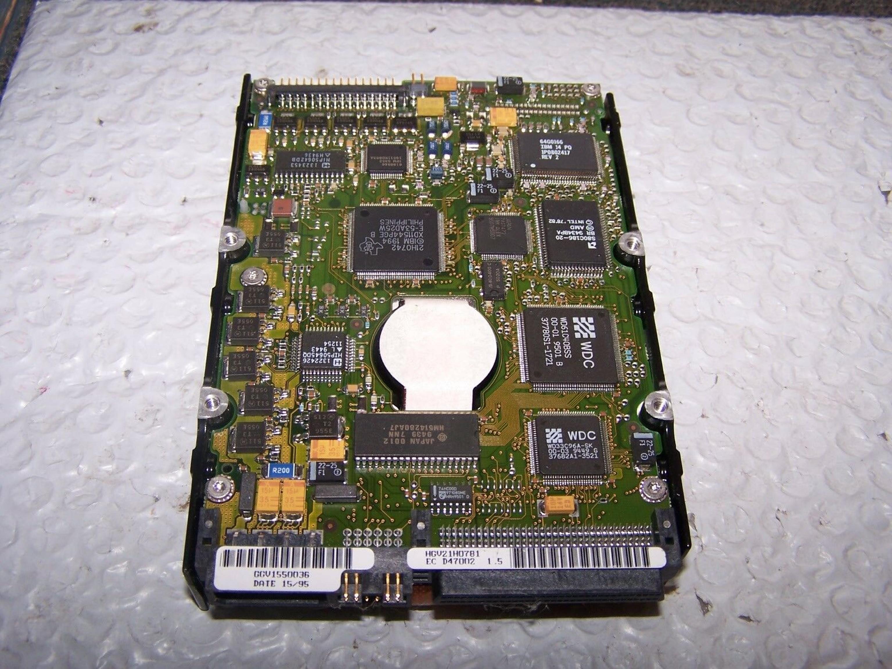 IBM 06H3371 1066MB SCSI HARD DRIVE 3.5