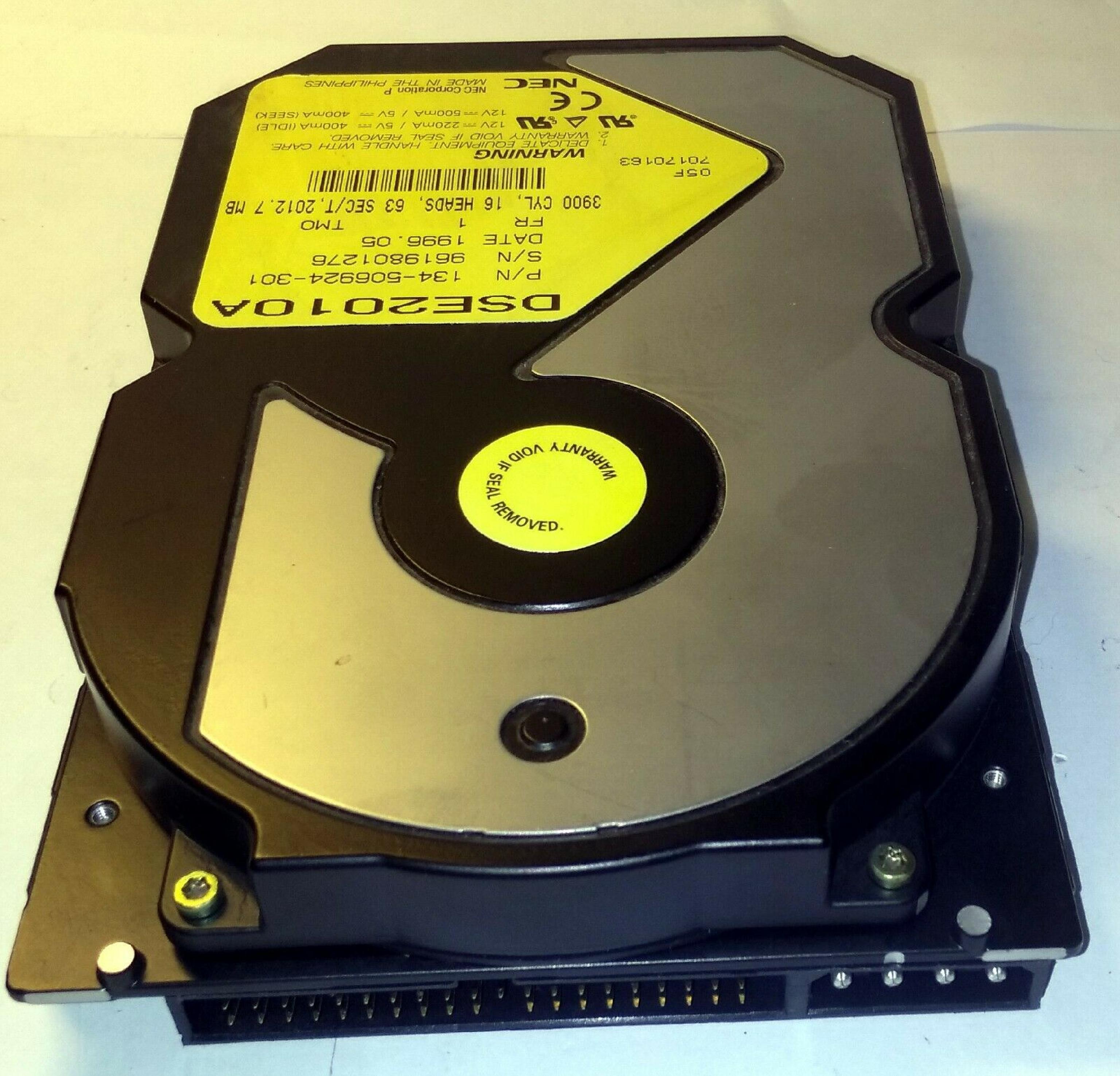 NEC DSE2010A 2GB HARD DRIVE