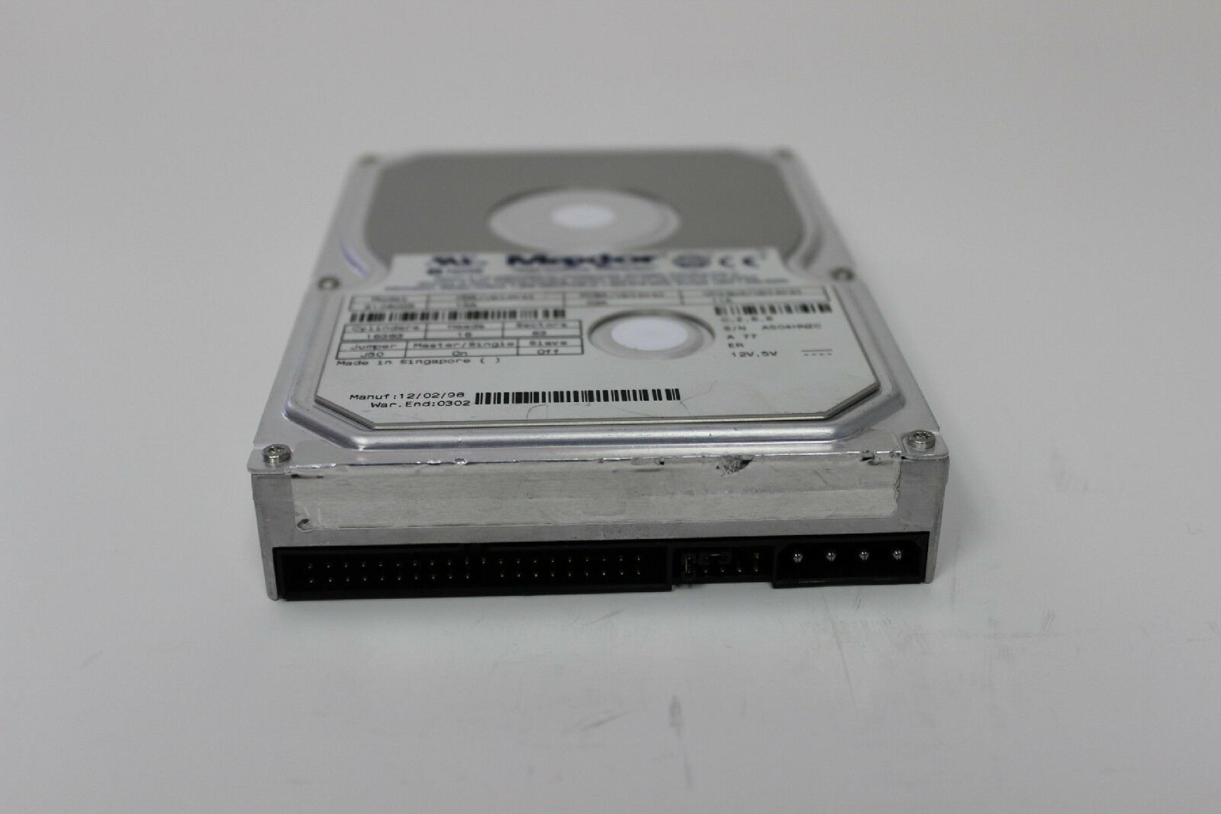 MAXTOR 91080D5 10.8GB 5400RPM ATA-33 3.5 IDE HARD DRIVE