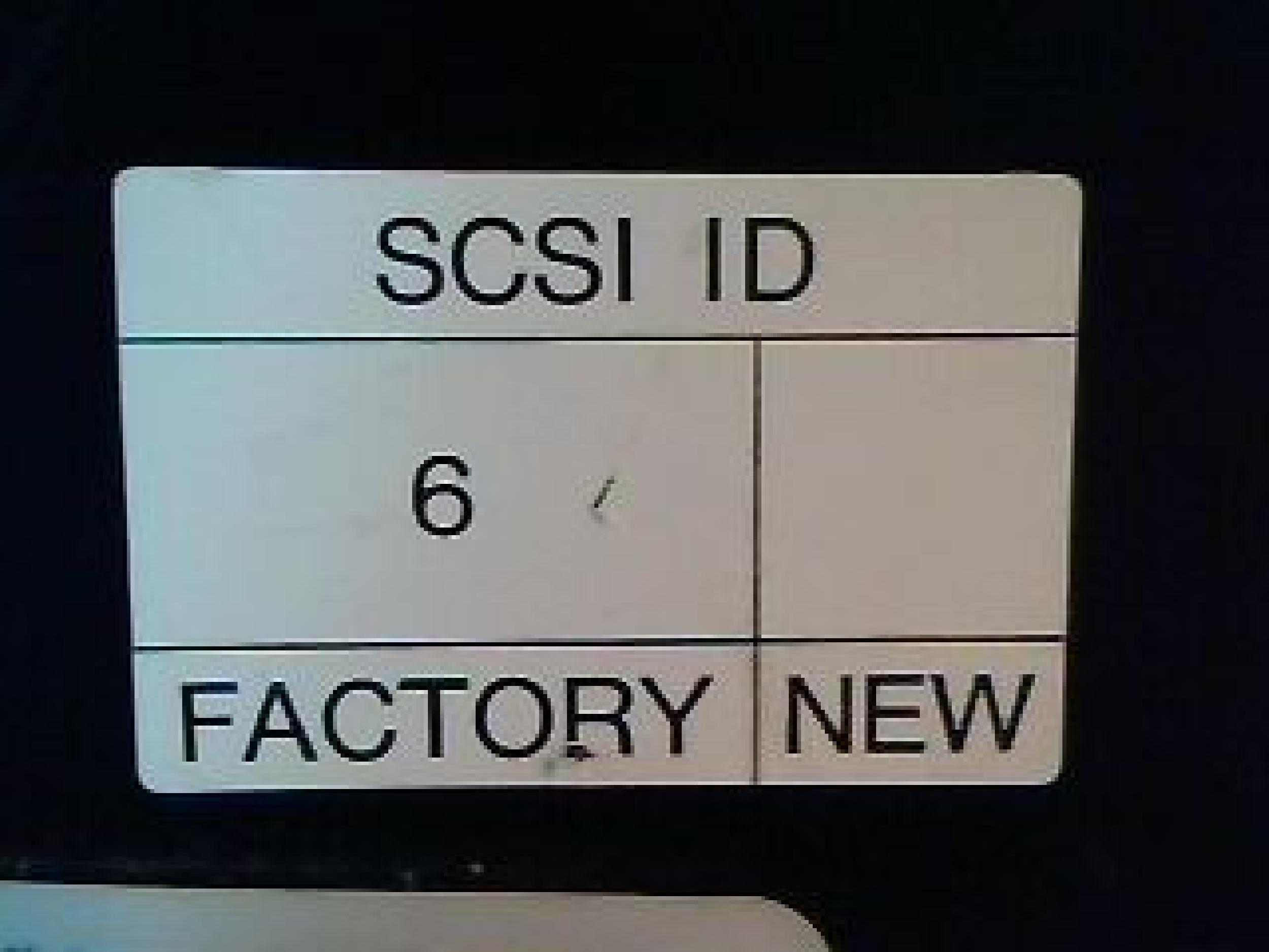 IBM WDS-380S 80MB SCSI HARD DRIVE 8565-121 WDS-380S