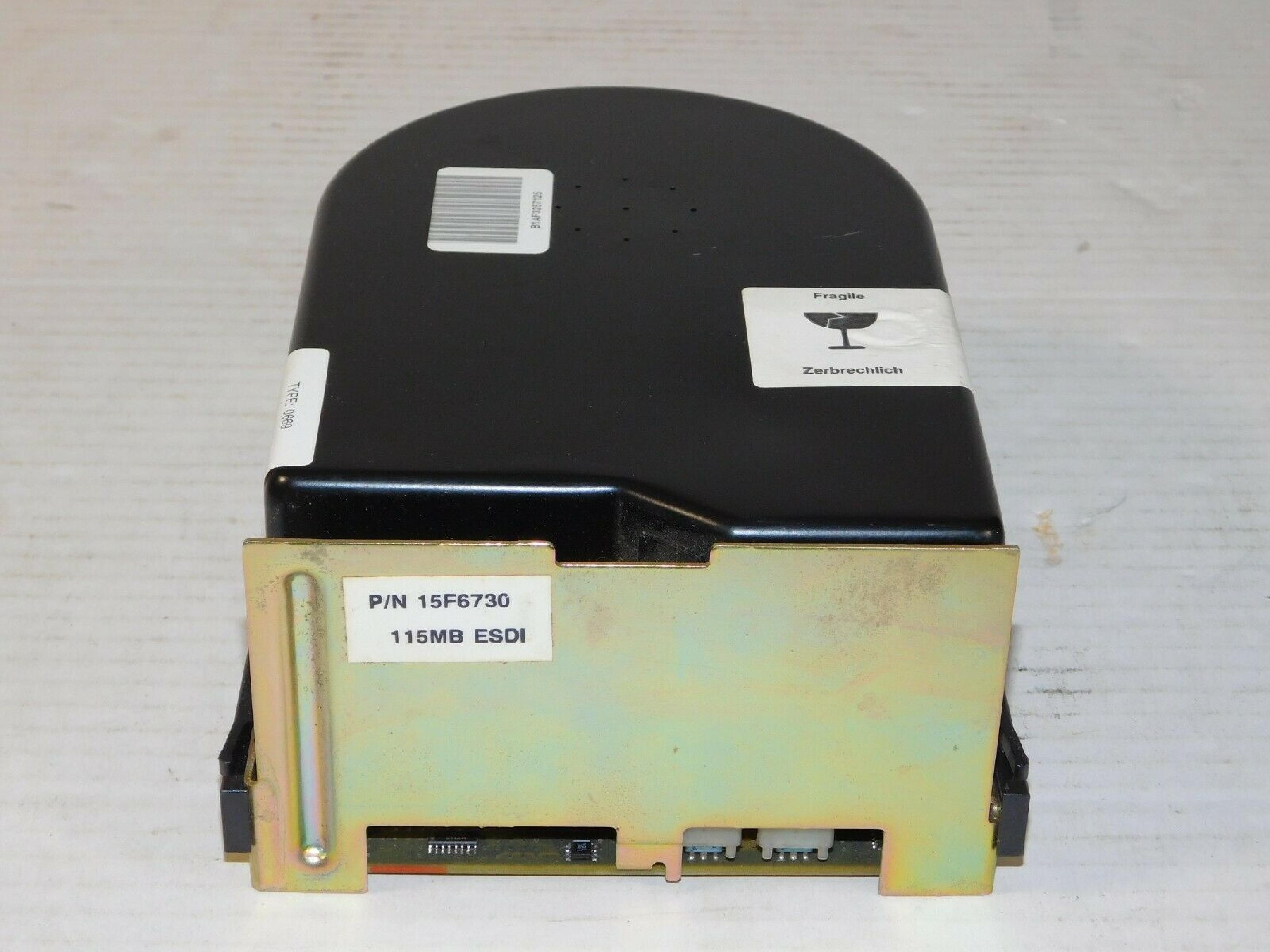 IBM 15F6730 115MB 5.25 INCH FULL HEIGHT ESDI PS/2 HARD DRIVE