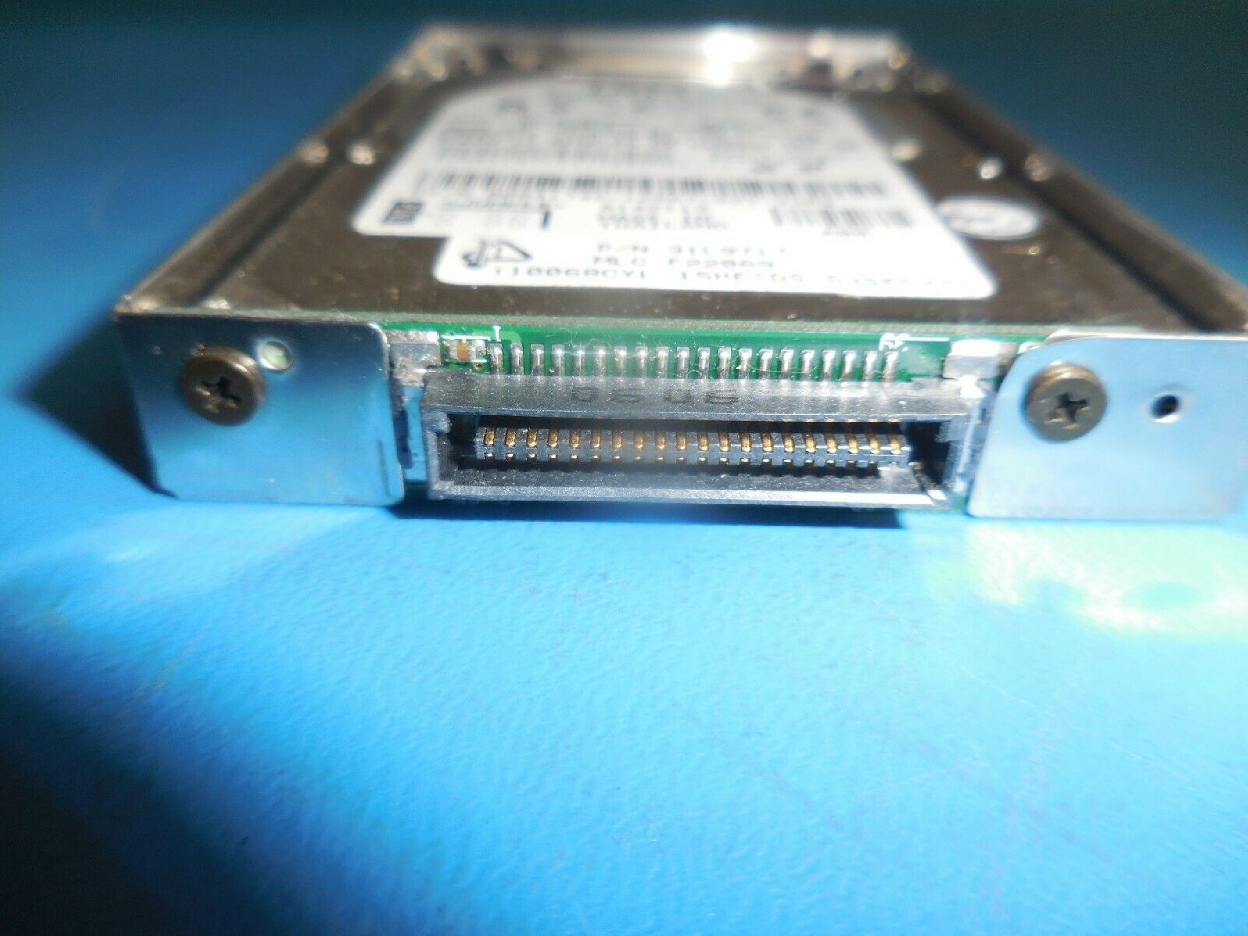 IBM DBCA-204860 4.86GB TRAVELSTAR PULLED FROM DELL PPL 4200RPM AT 2.5 INCH HARD DRIVE
