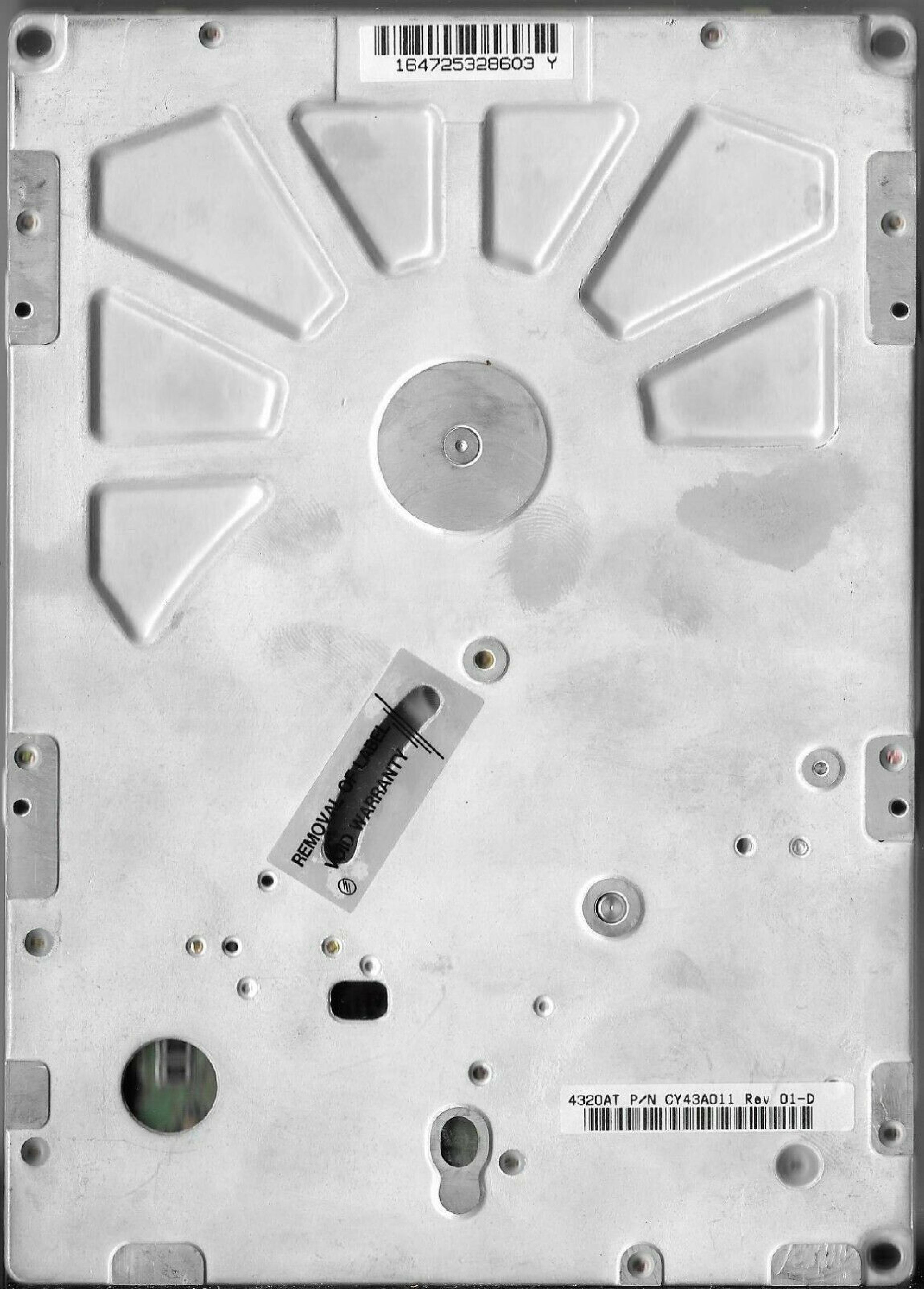 QUANTUM CY43A011 4.3GB HARD DRIVE PCV120 PCV130 5.25 BIGFOOT