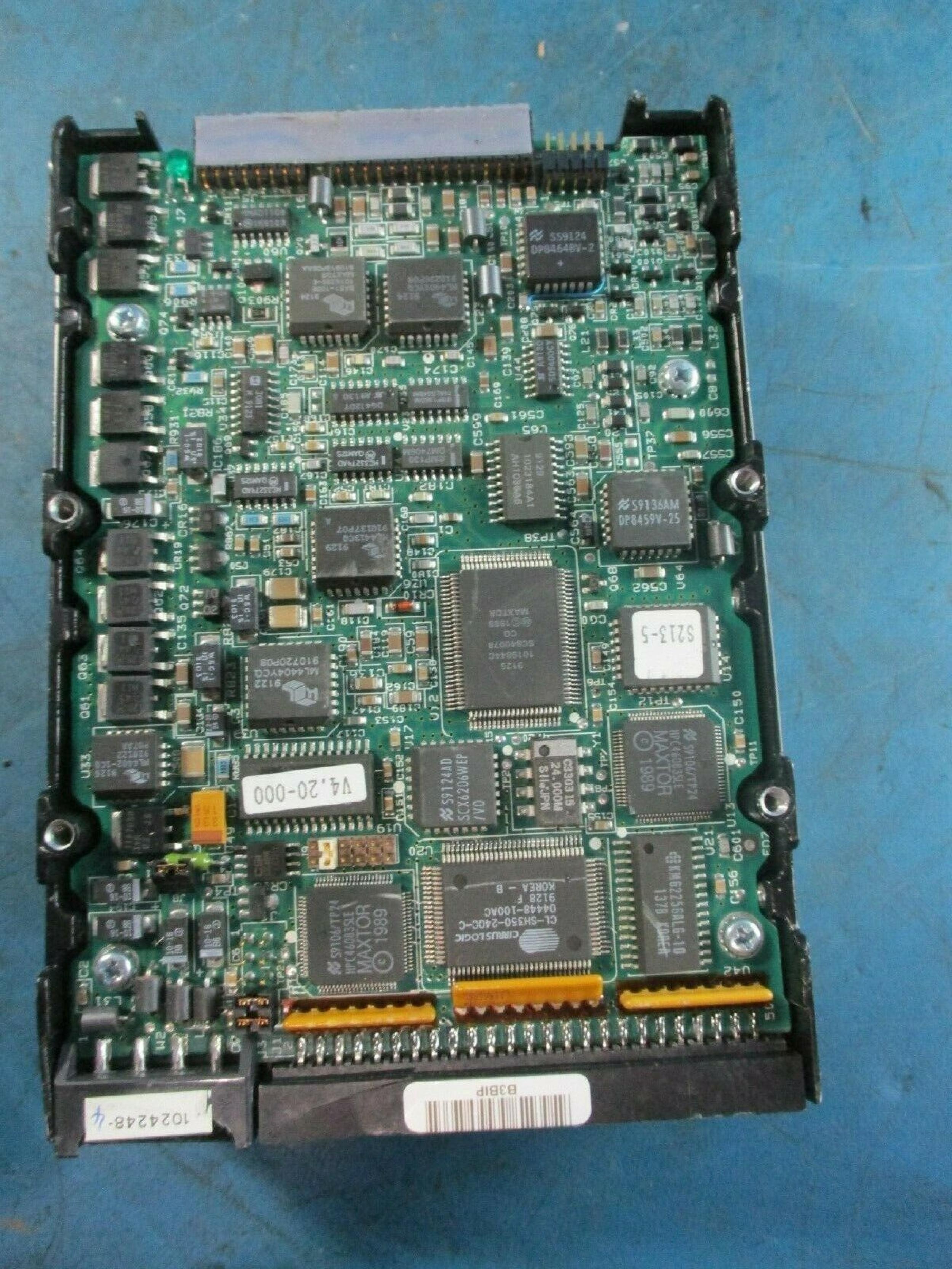 MAXTOR LXT213SY 212MB 3.5 HH SCSI HARD DRIVE PULLED FROM SPARC STATION IPX