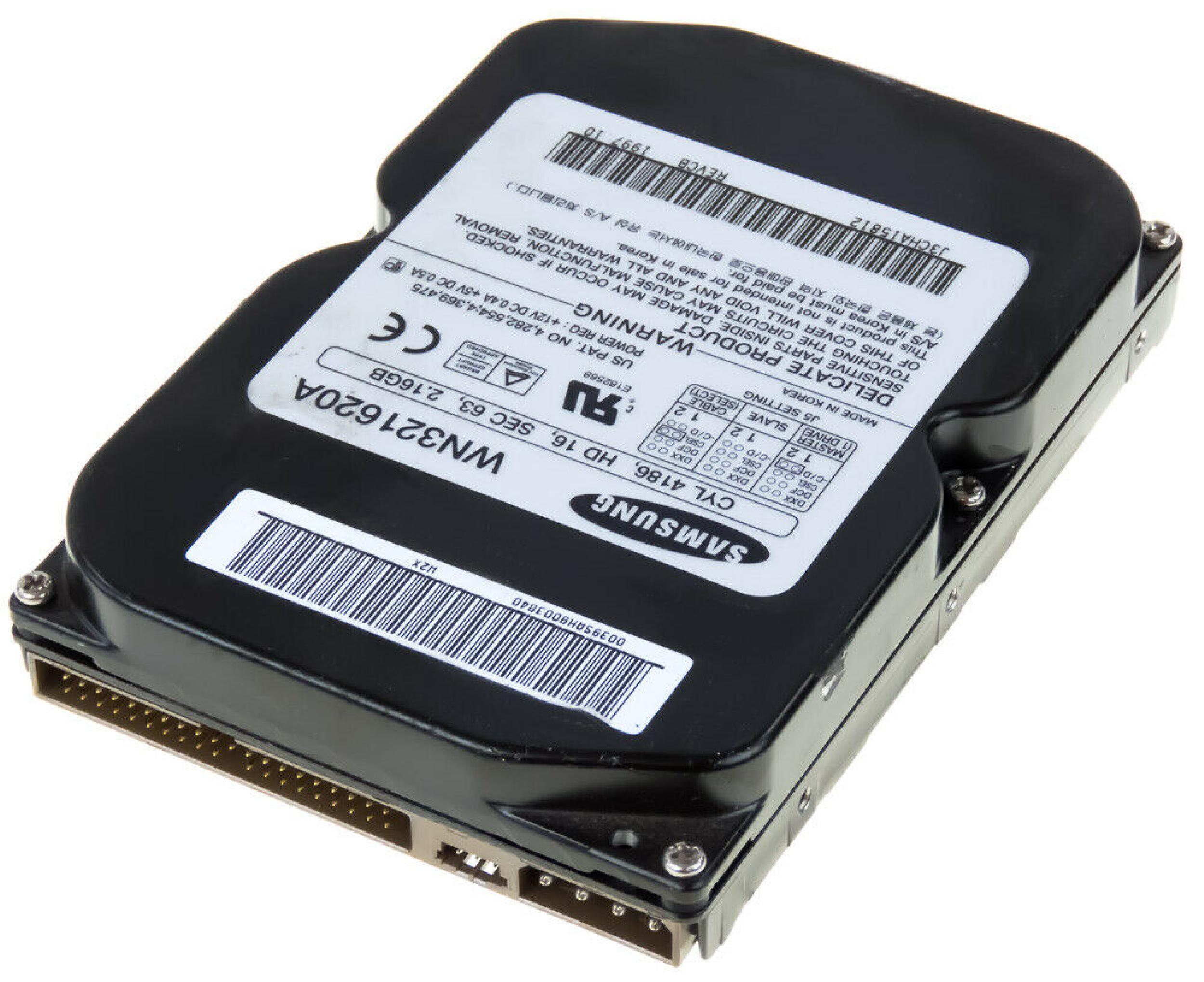 SAMSUNG WN321620A 2.1GB 3.5 INCH IDE HARD DRIVE