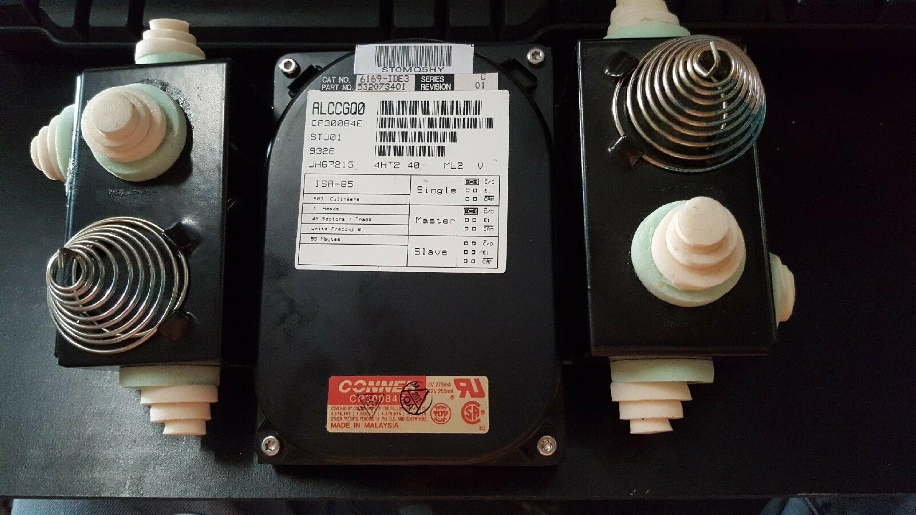 CONNER / SEAGATE CP30084E 84MB IDE 3.5 INCH HARD DRIVE PULLED FROM DELL 333S/L