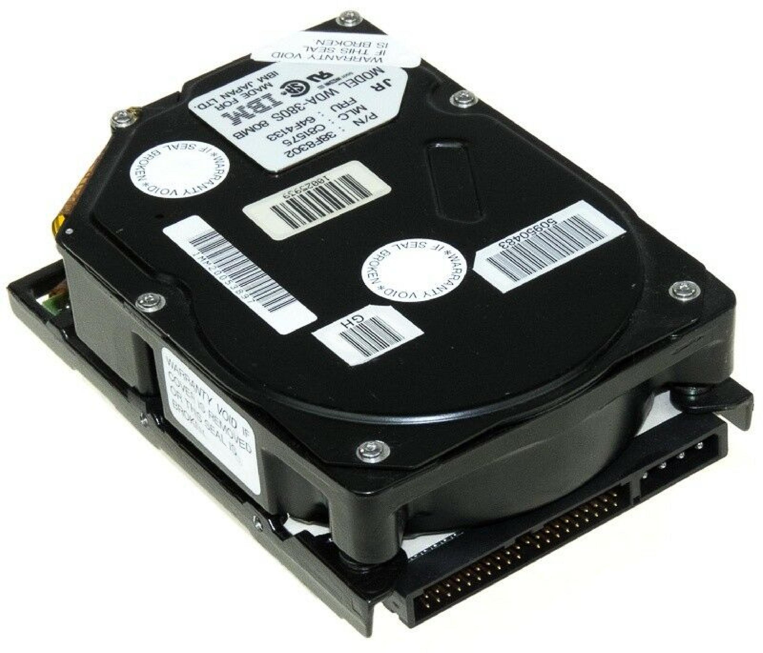 IBM 64F4133 80MB 3.5 INCH SCSI 50 PIN HARD DRIVE