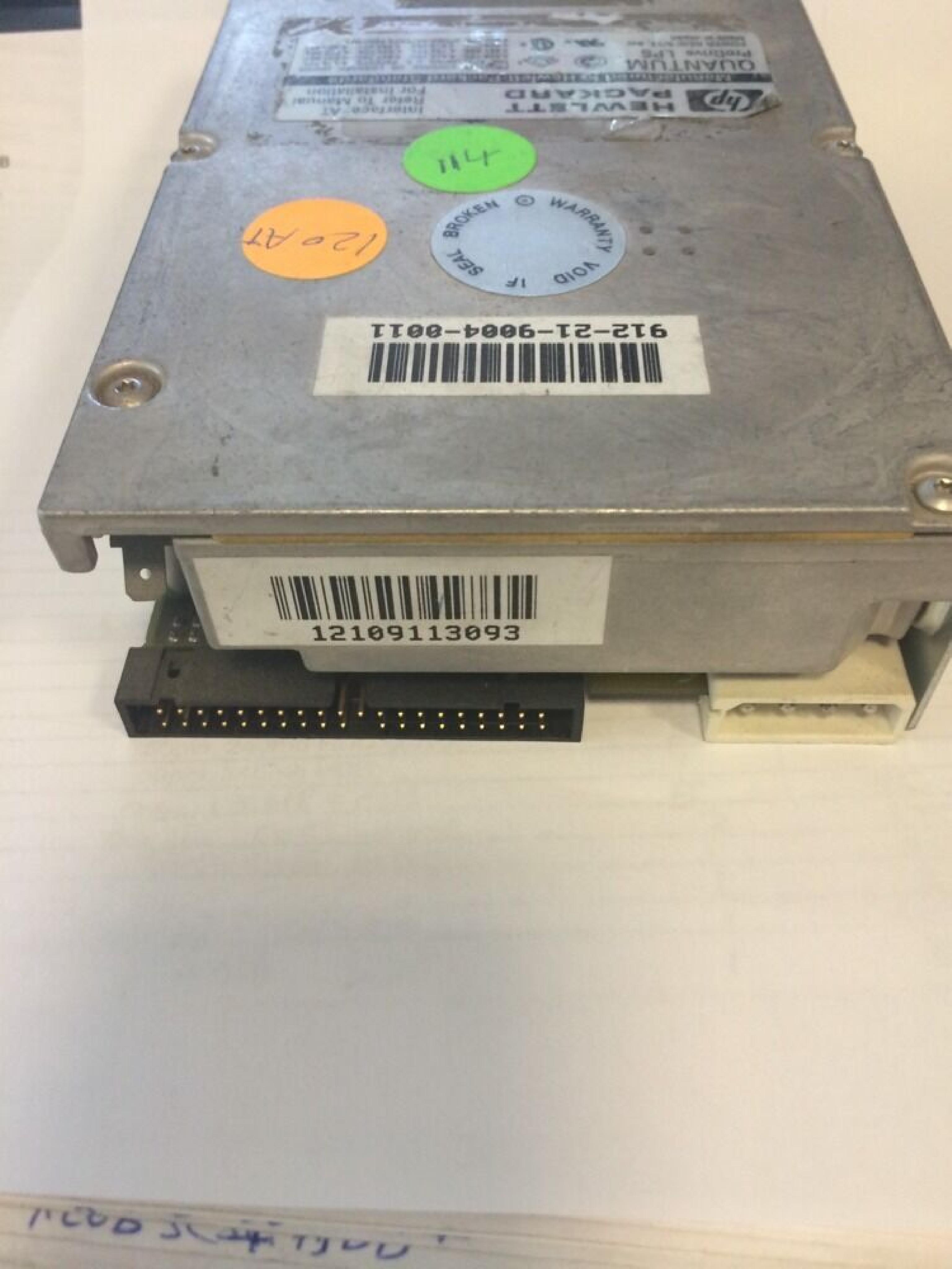 QUANTUM 120AT PRO DRIVE LPS 120AT IDE HARD DRIVE 3.5 INCH 120MB