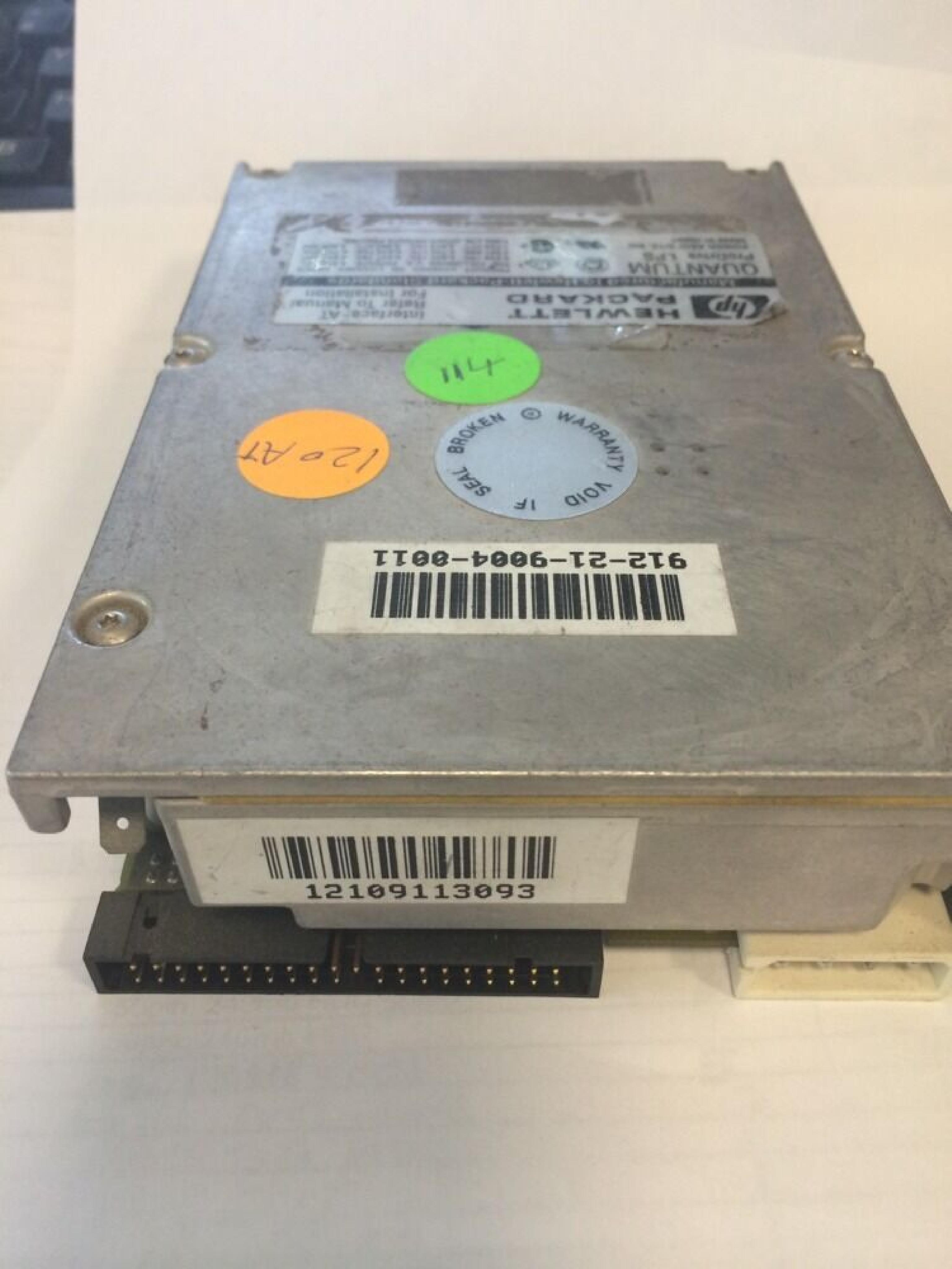 QUANTUM 120AT PRO DRIVE LPS 120AT IDE HARD DRIVE 3.5 INCH 120MB