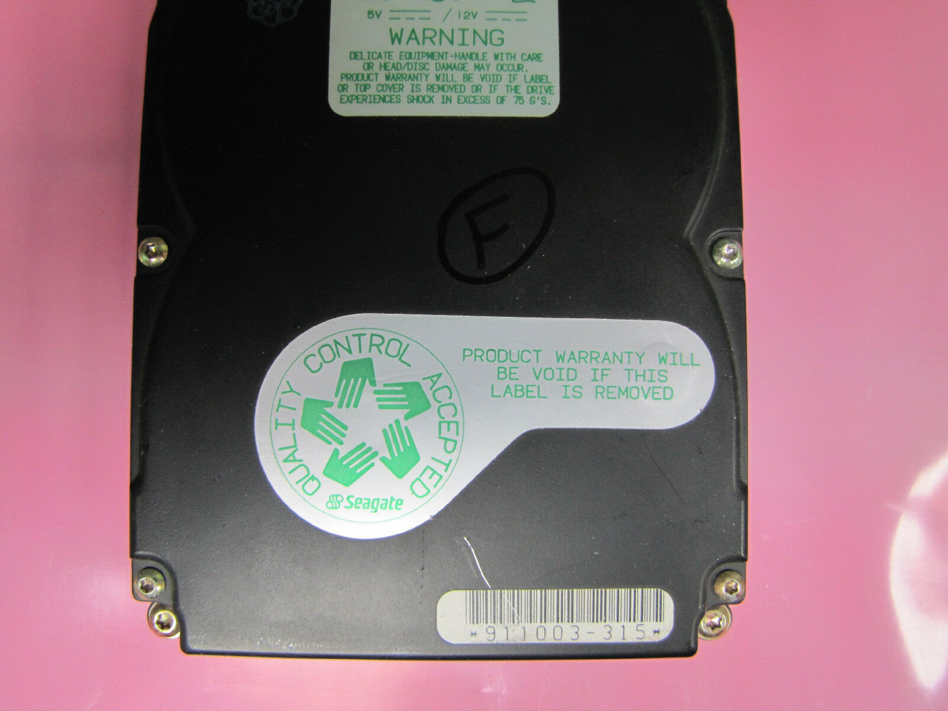 SEAGATE ST3120A 120M 3.5 INCH IDE HARD DRIVE