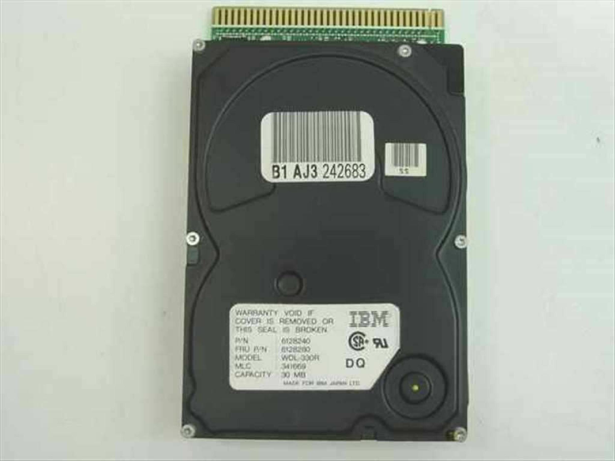 IBM 6128280 30MB PS/2 3.5 INCH 3H HARD DRIVE