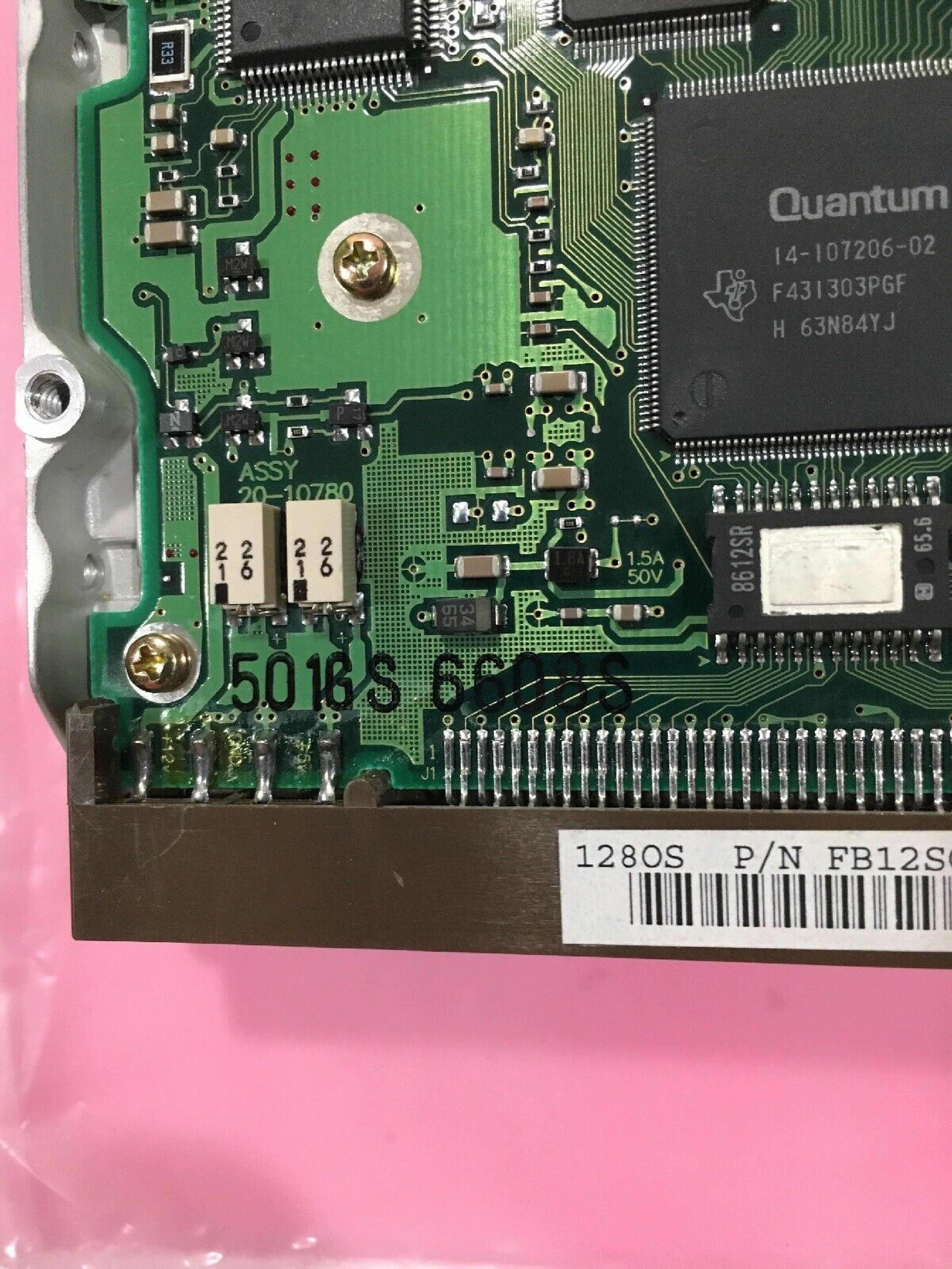 QUANTUM 1280S FIREBALL 1.2GB SCSI 50 PIN 3.5