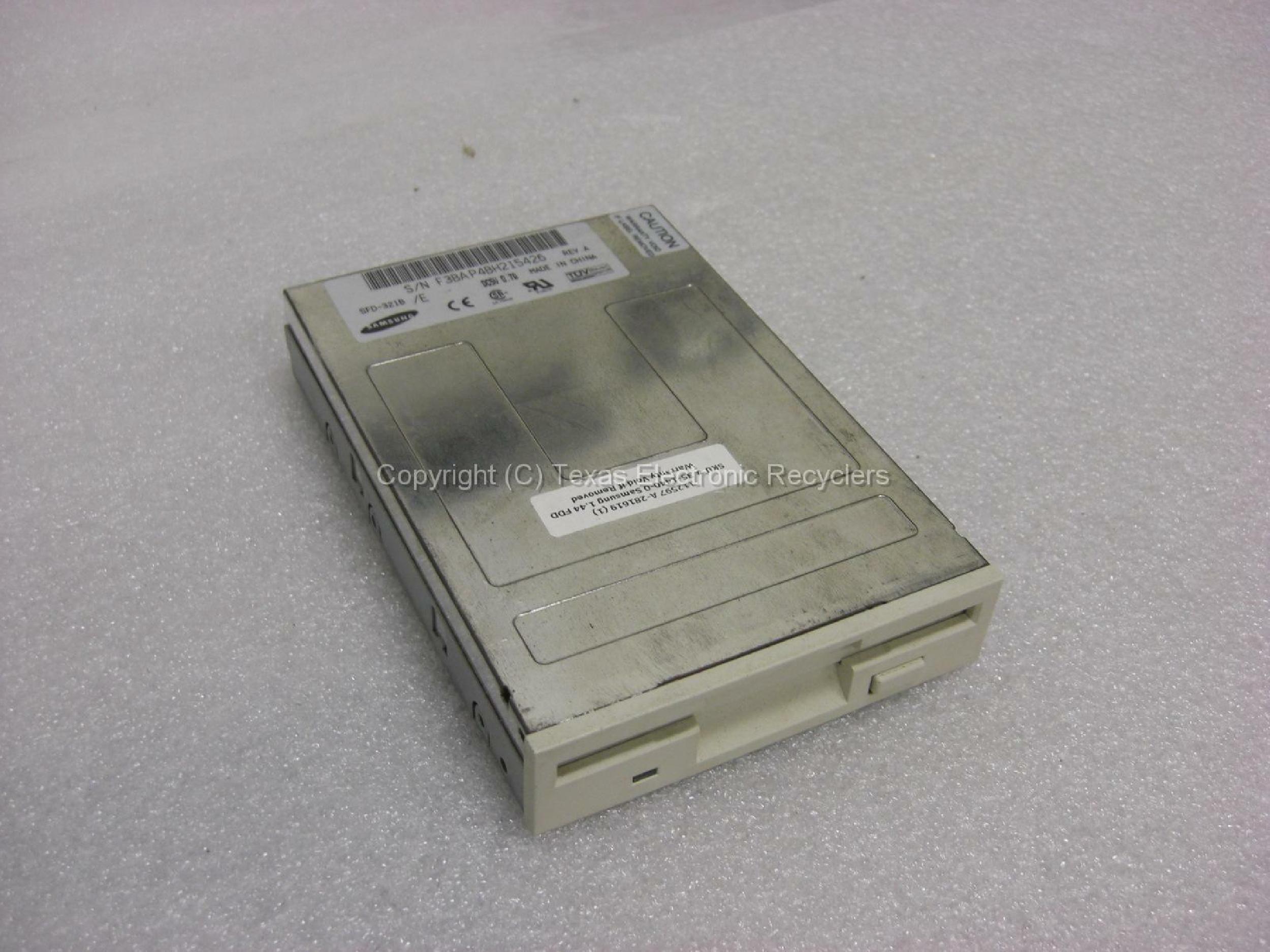 SAMSUNG SFD-321B/E 1.44 OFF WHITE BEZEL RECTANGULAR BUTTON
