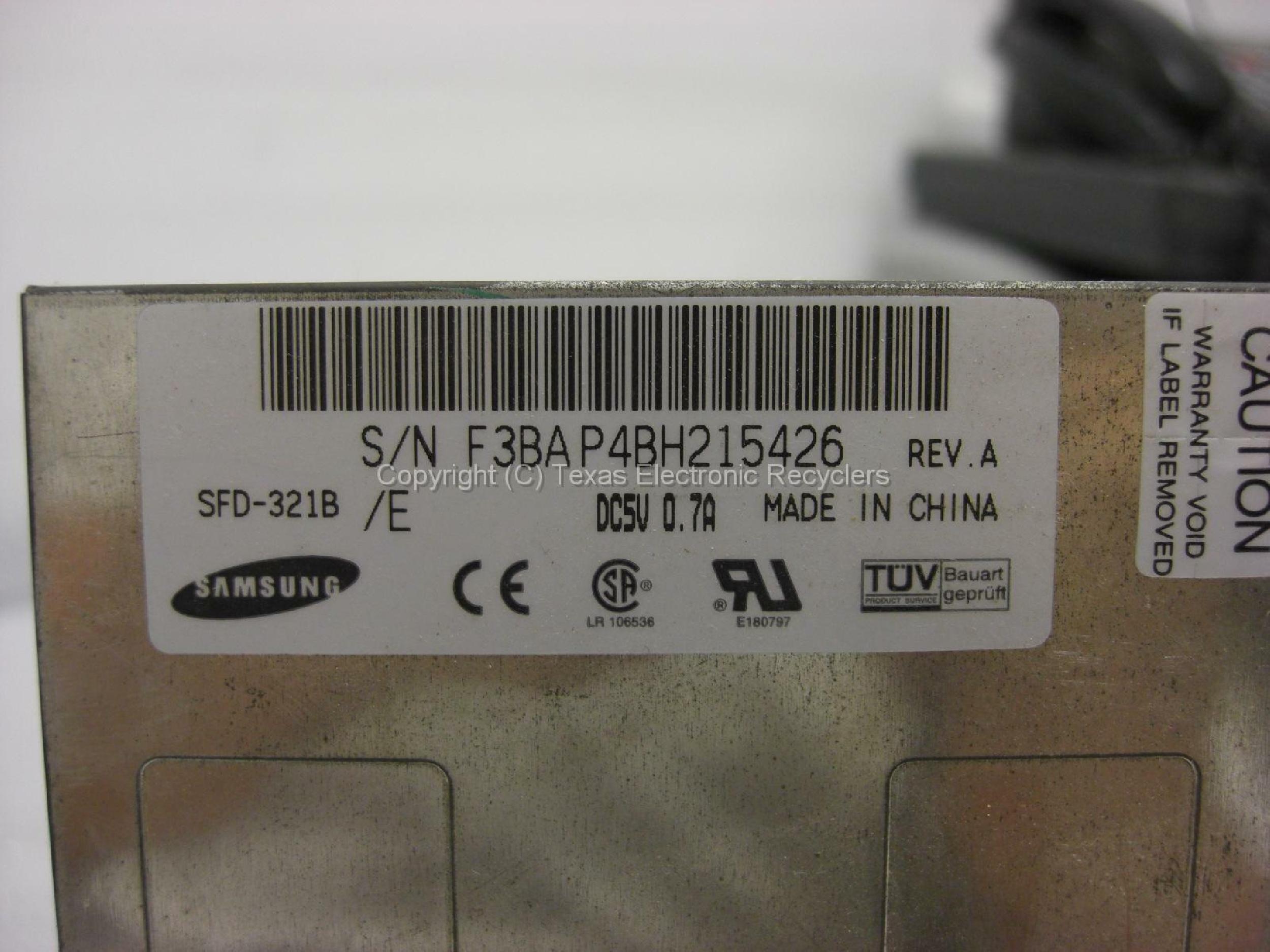 SAMSUNG SFD-321B/E 1.44 OFF WHITE BEZEL RECTANGULAR BUTTON