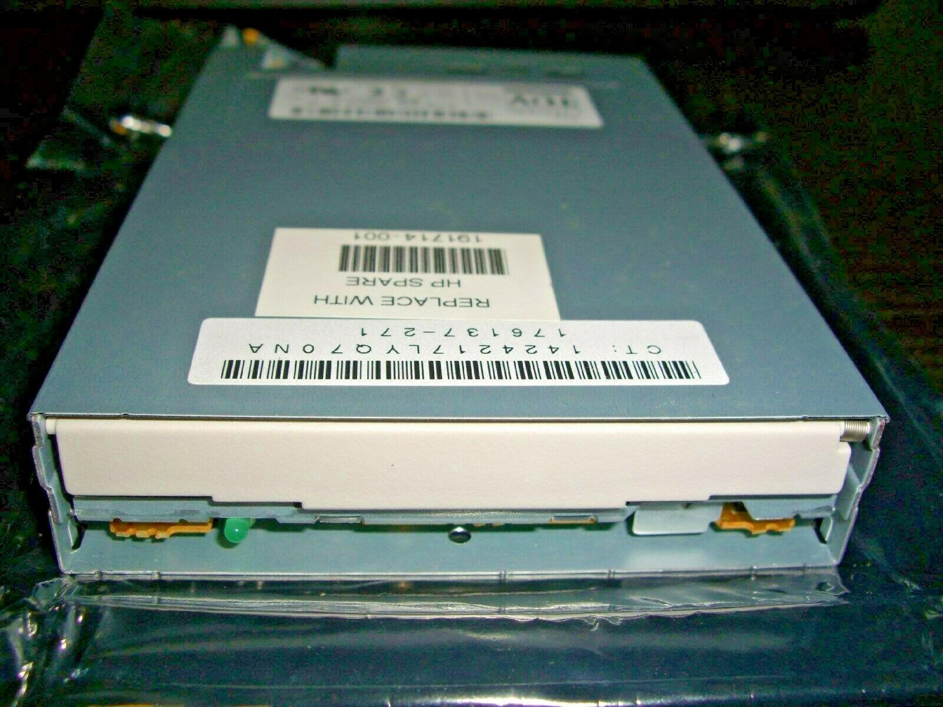 COMPAQ / HEWLETT PACKARD / HP 191714-001 1.44 FLOPPY DRIVE NO BEZEL