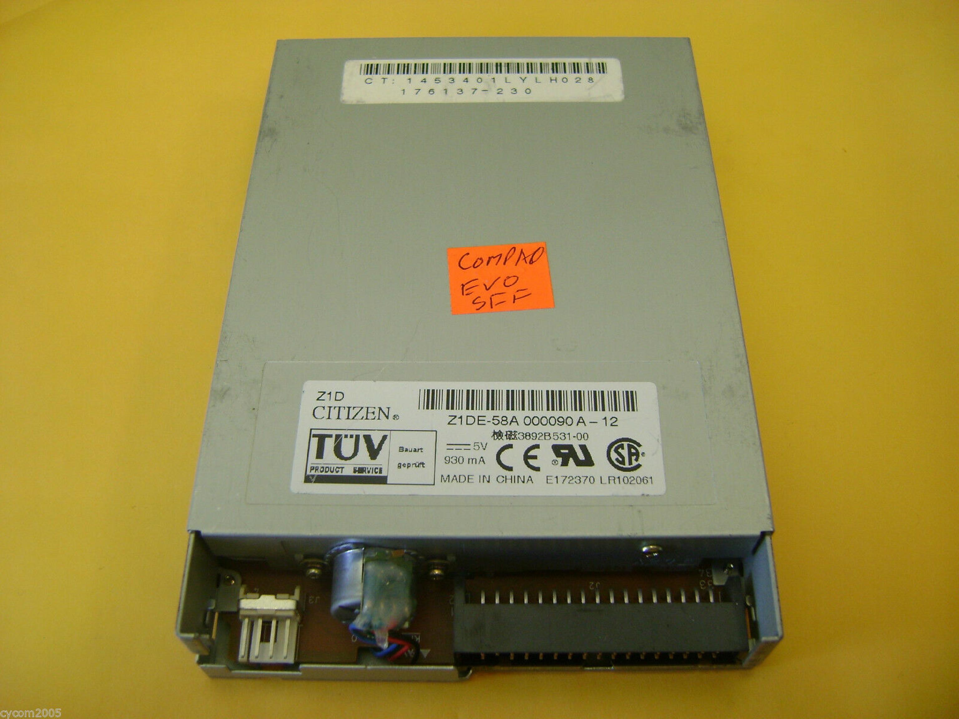 CITIZEN Z1DE-58A 1.44 FLOPPY DRIVE