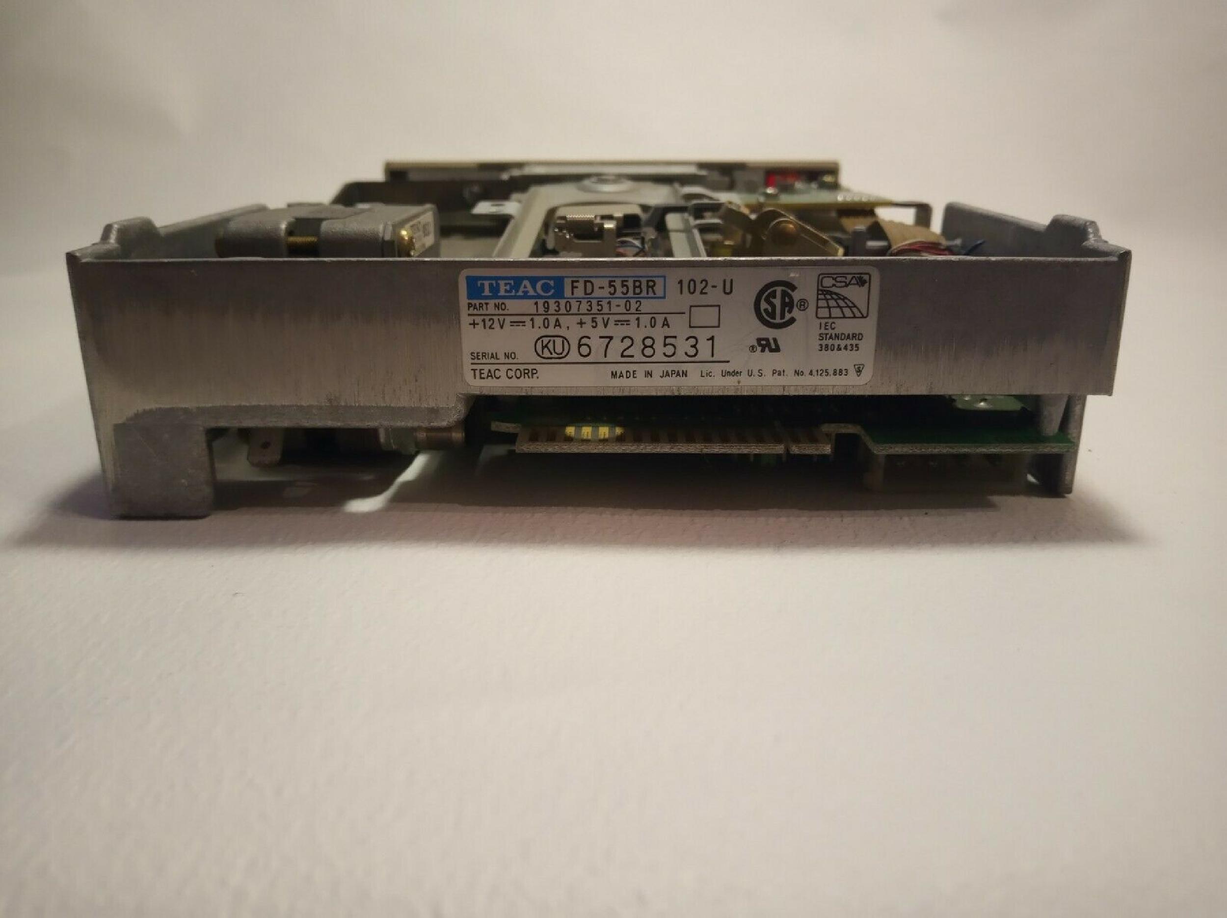 TEAC FD-55BR FLOPPY 5.25 GREY HH