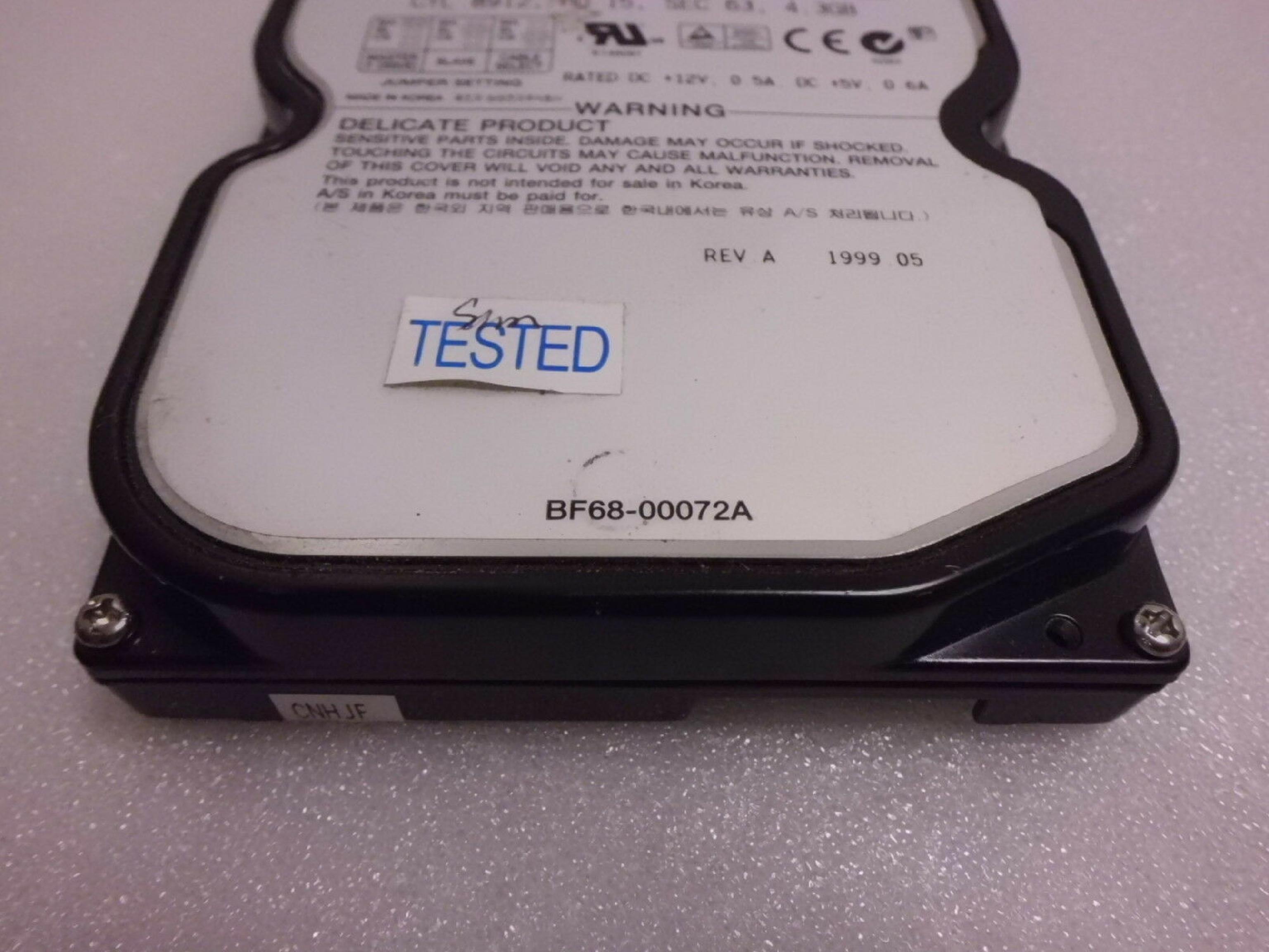 TRIGEM SV0432A/TGE 4.3GB IDE HARD DRIVE IDE HARD DRIVE 3.5 INCH