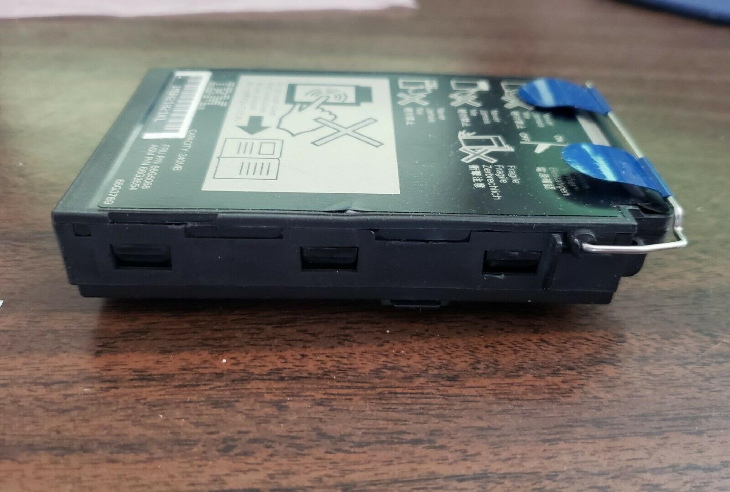 IBM 66G2654 340MB 2.5 INCH IDE HARD DRIVE FOR TP 360/750/C/CS/755