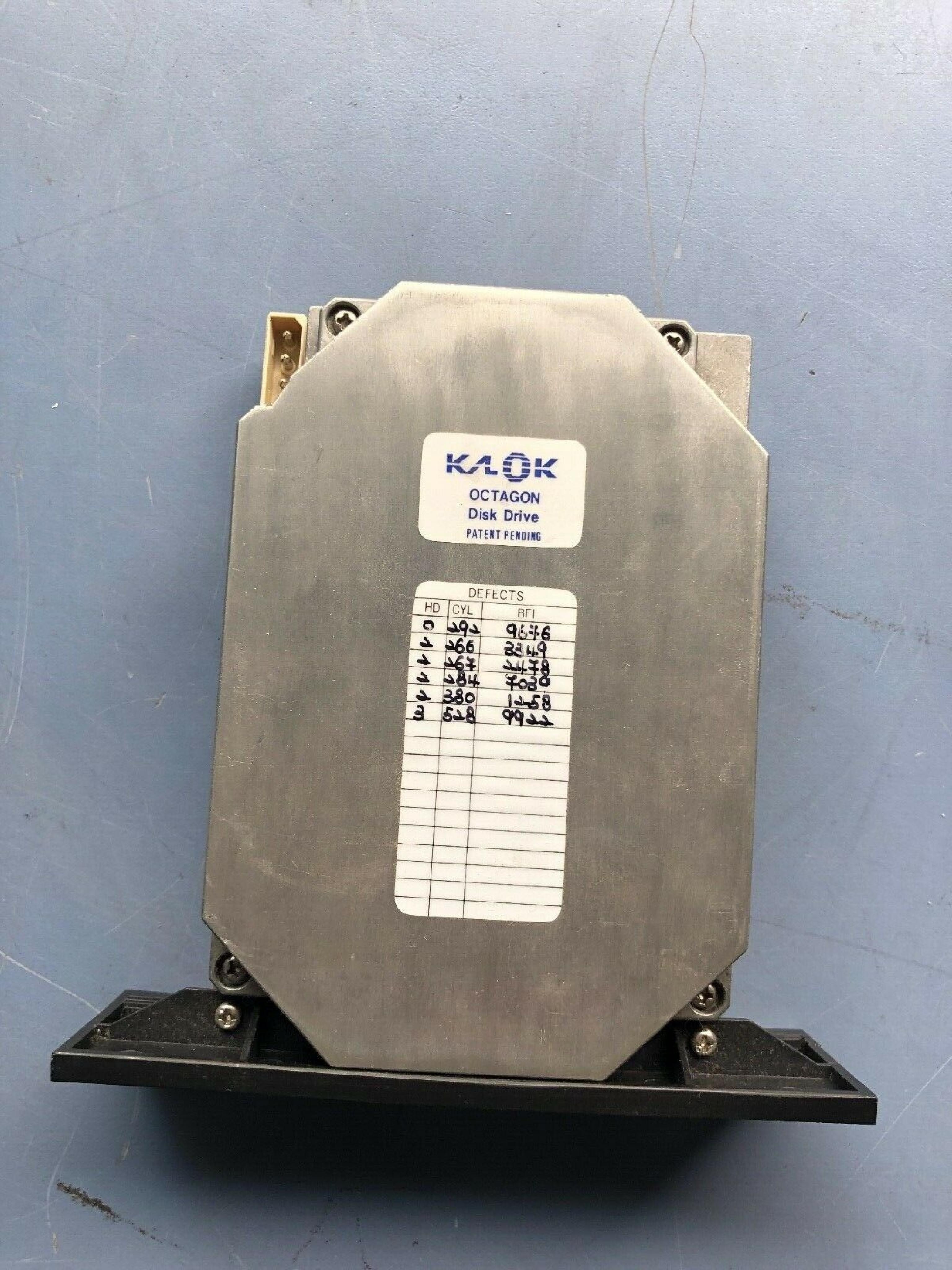 KALOK KL320 20MB MFM 3.5 INCH HH HARD DRIVE