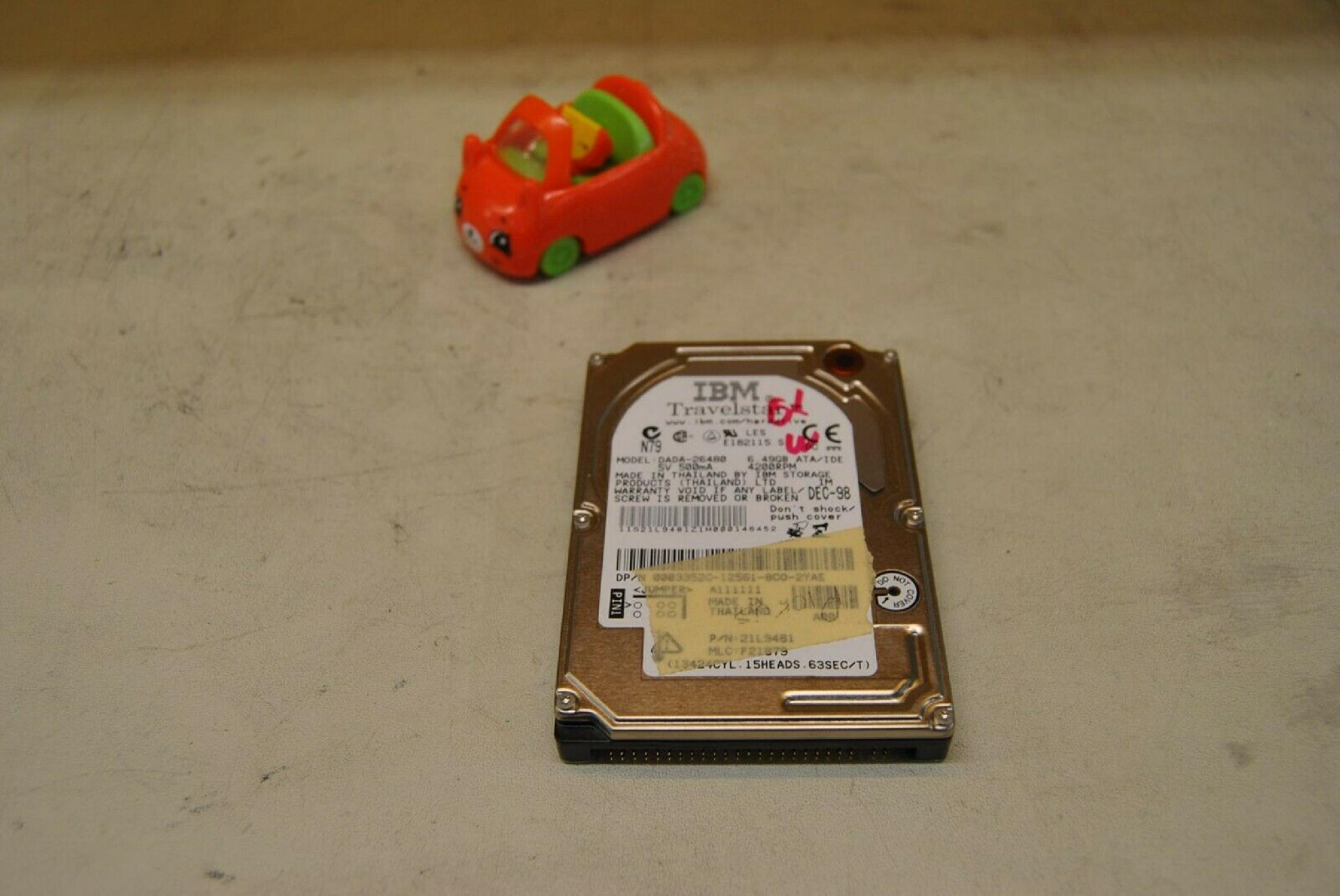 IBM DADA-26480 6.4GB IDE 2.5 INCH HARD DRIVE