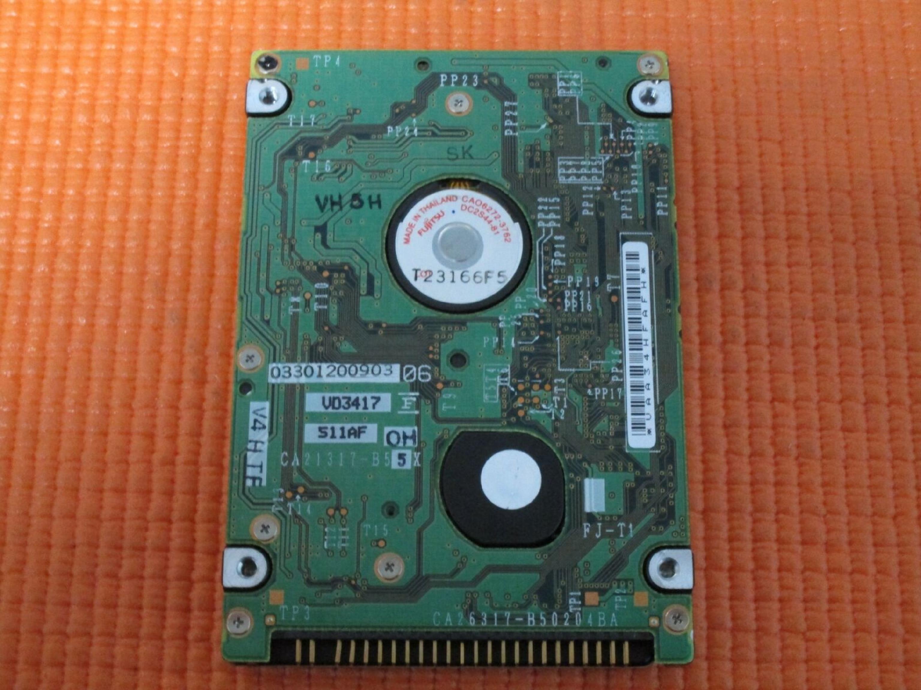 FUJITSU MHS2030AT 30GB ATA/IDE 2.5 INCH 4200 RPM HARD DRIVE