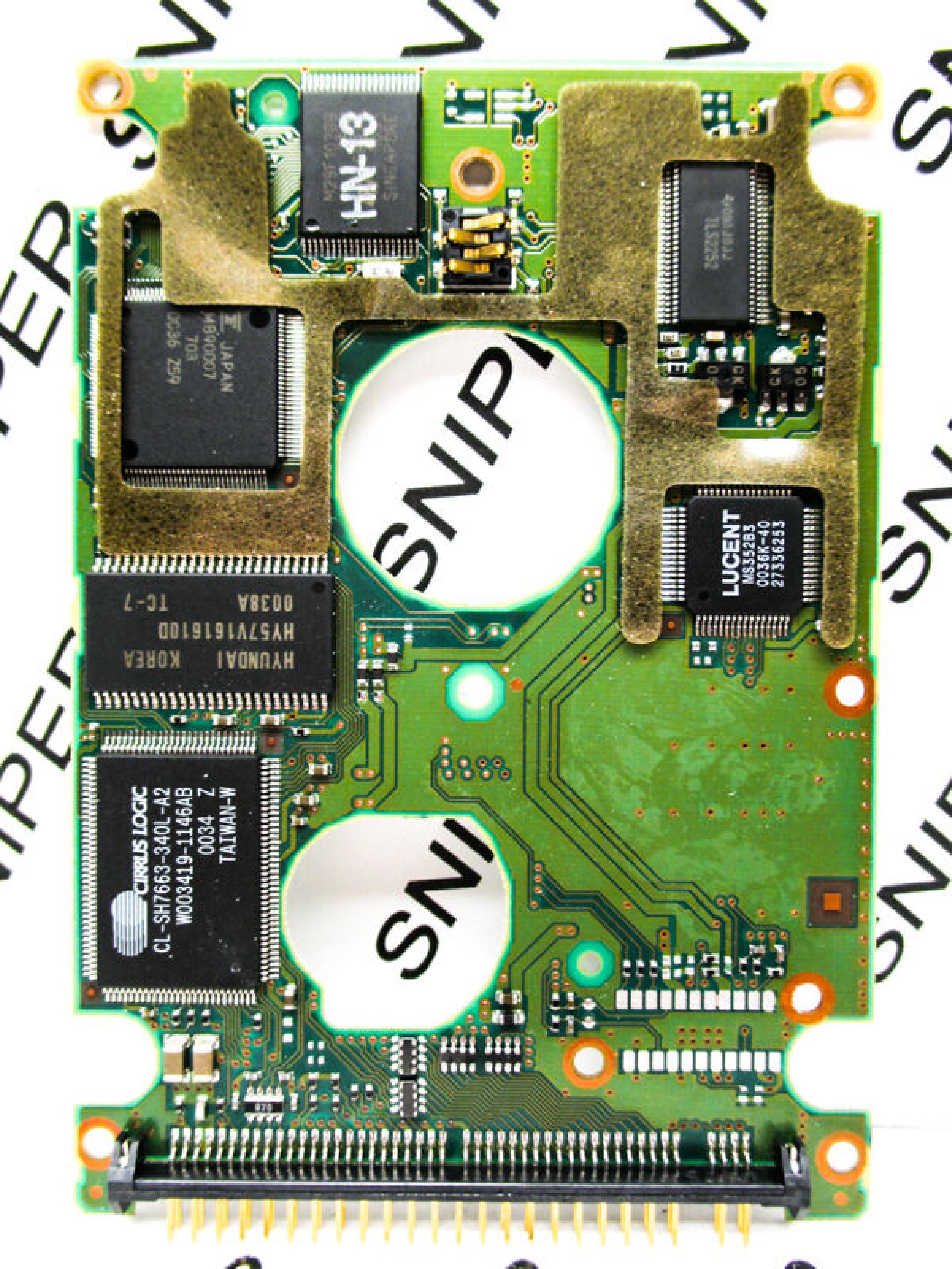 FUJITSU MHM2200AT 20GB ATA/IDE 2.5 INCH 4200 RPM HARD DRIVE 2.5IN 2000-09 REV. A00 ID: HTIN