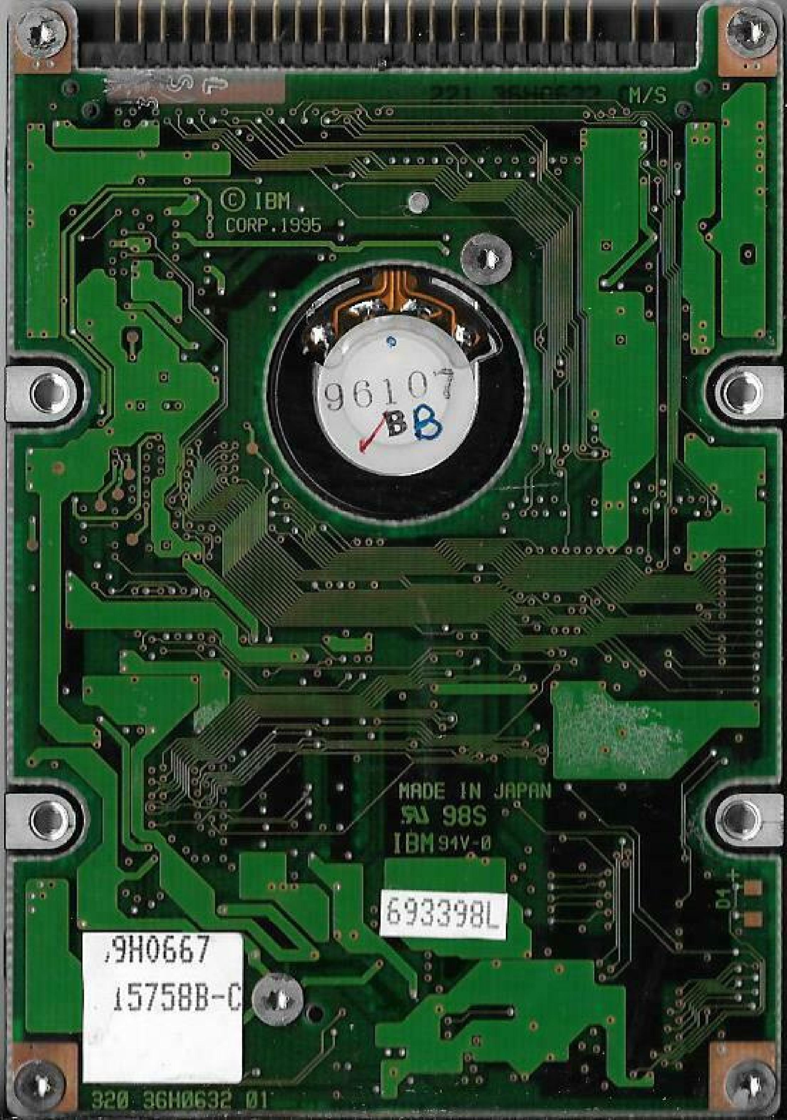 IBM DSOA-21080 1080MB 2.5 INCH IDE THINKPAD HARD DRIVE