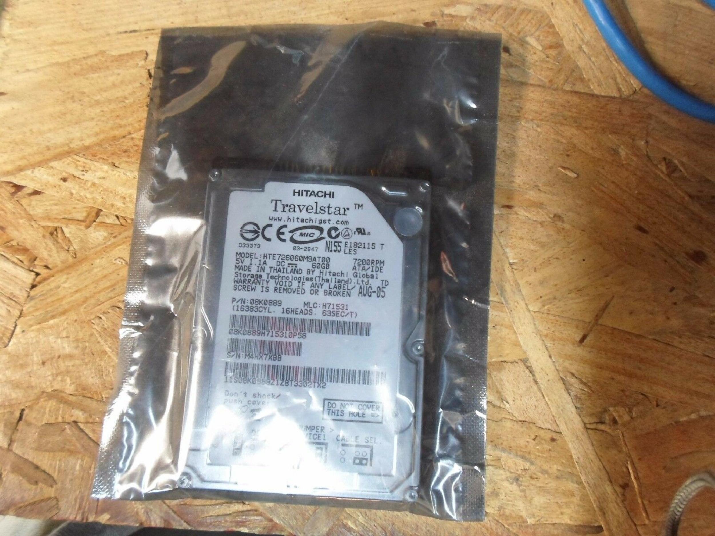 IBM 25L2735 10GB 2.5 12MM IDE DRIVE TRAVELSTAR