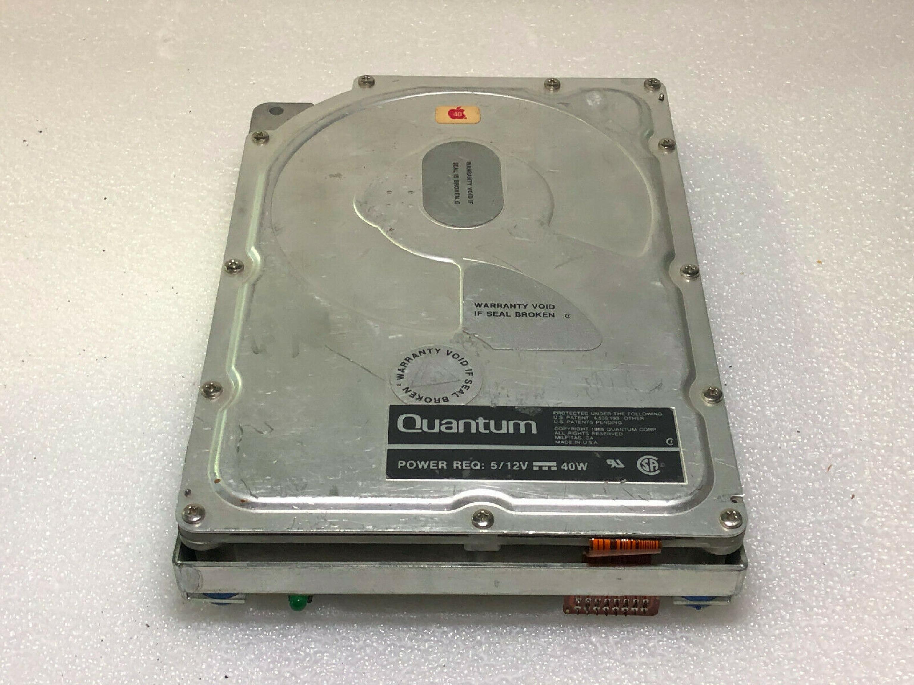 QUANTUM 76-45004 40 MB APPLE ESDI HARD DRIVE