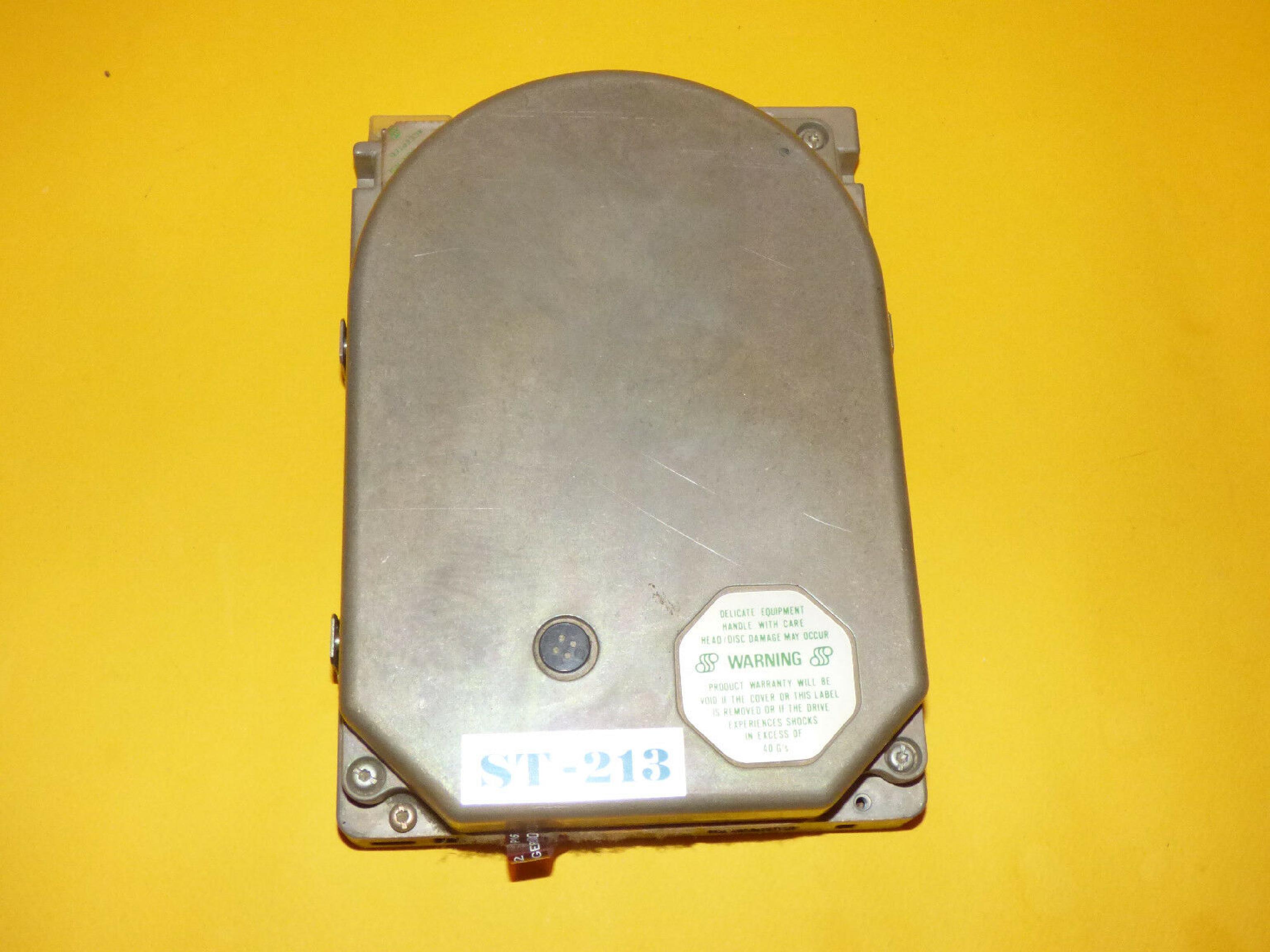 SEAGATE ST-213 10MB MFM 5.25 INCH HH HDD