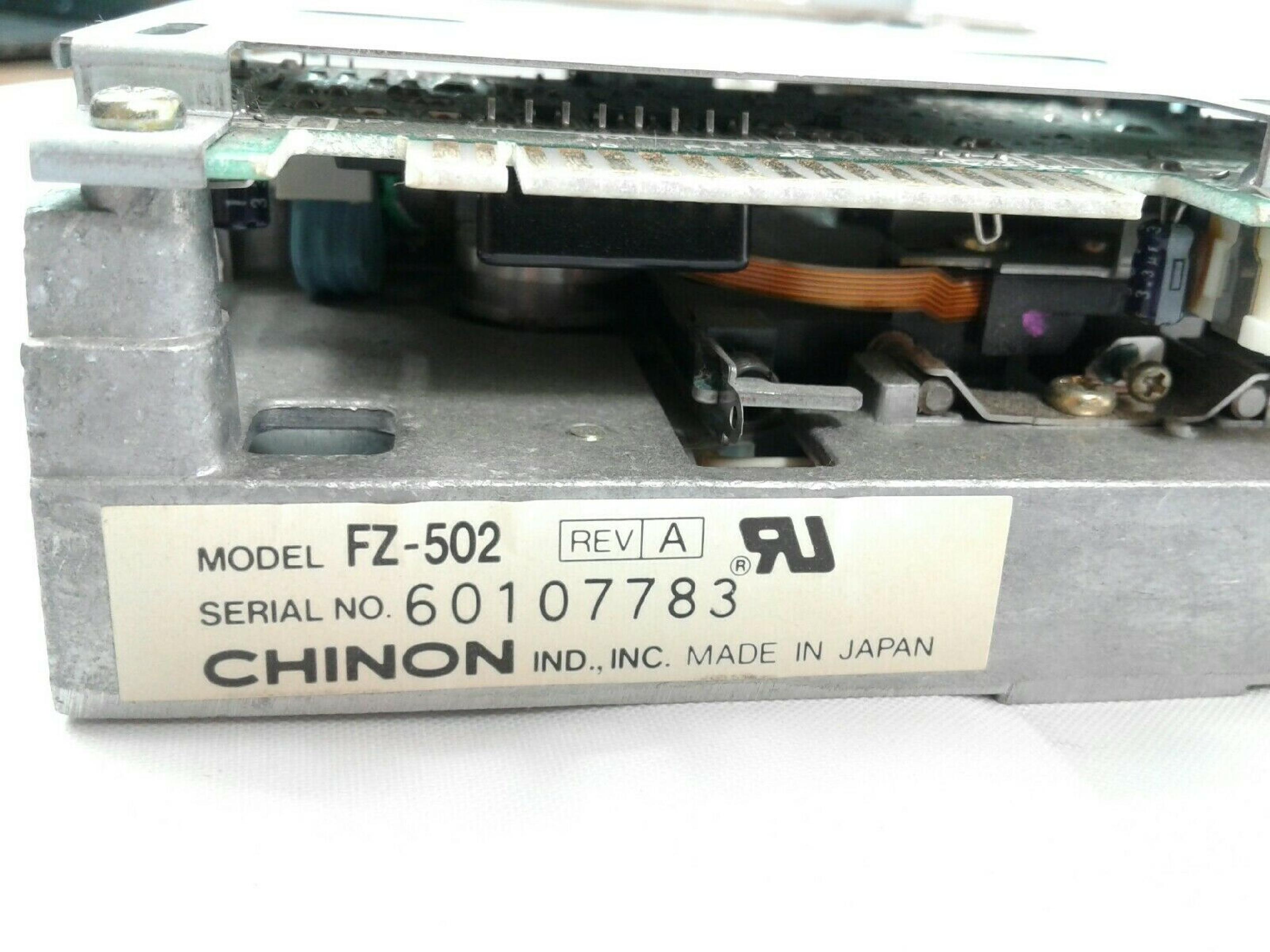 CHINON FZ-502 360K TAN HH 5.25 FLOPPY