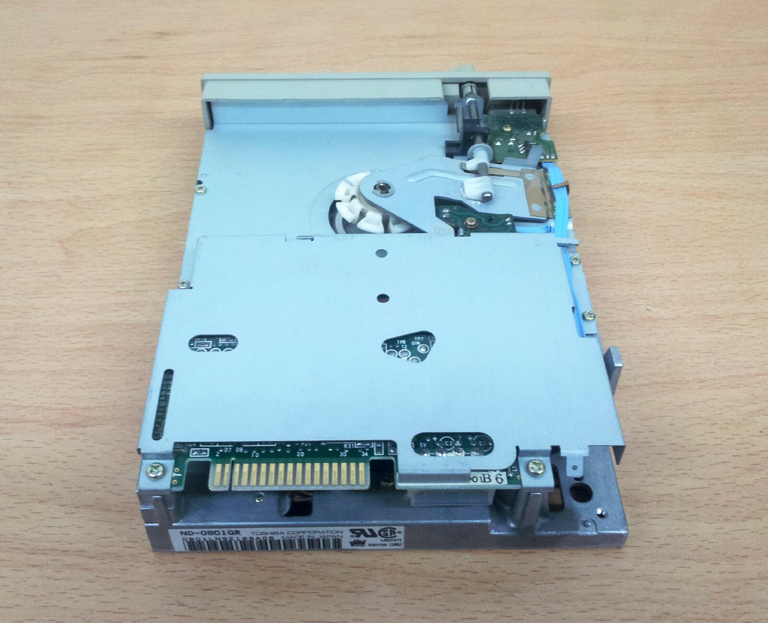 TOSHIBA ND-0801GR 1.2MB 5.25 INCH HH FLOPPY DRIVE