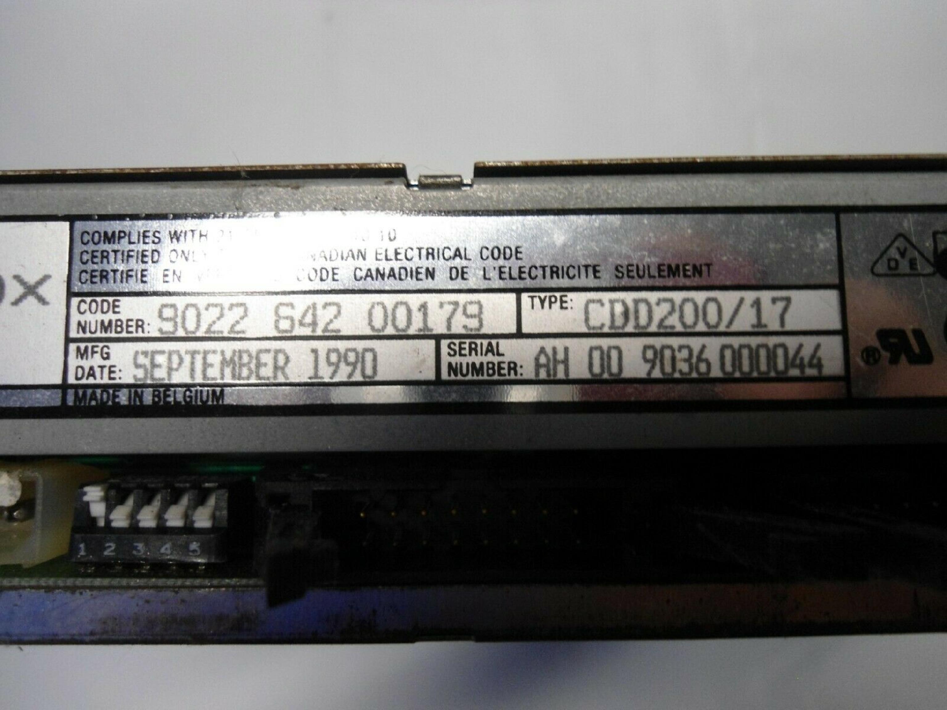 TOSHIBA ND-0801GR 1.2MB 5.25 INCH HH FLOPPY DRIVE