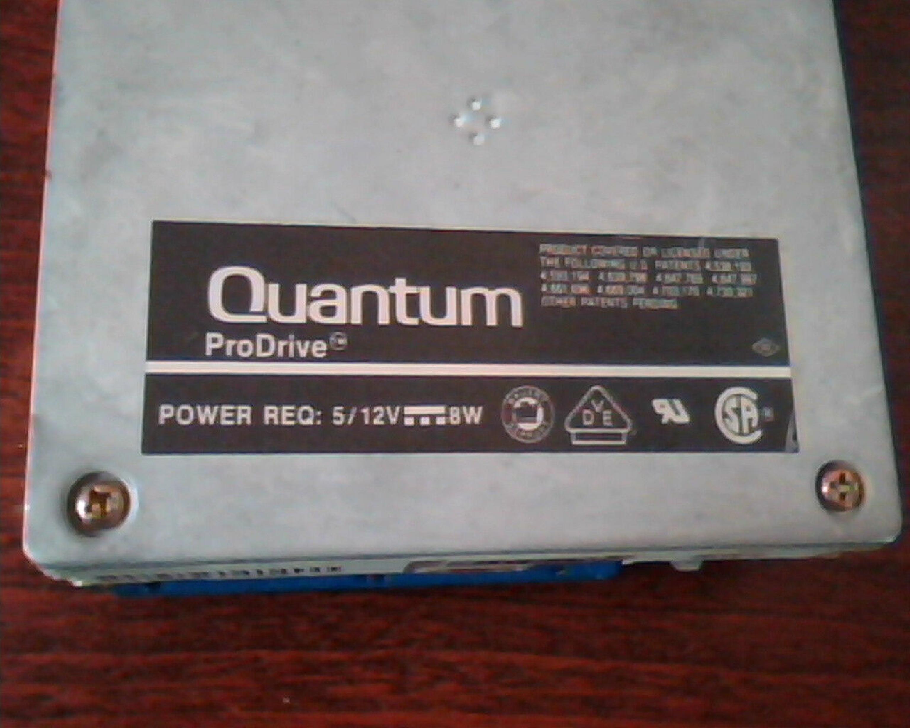 QUANTUM 940-40-9401 APPLE - 40MB SCSI 50 PIN NARROW HARD DRIVE