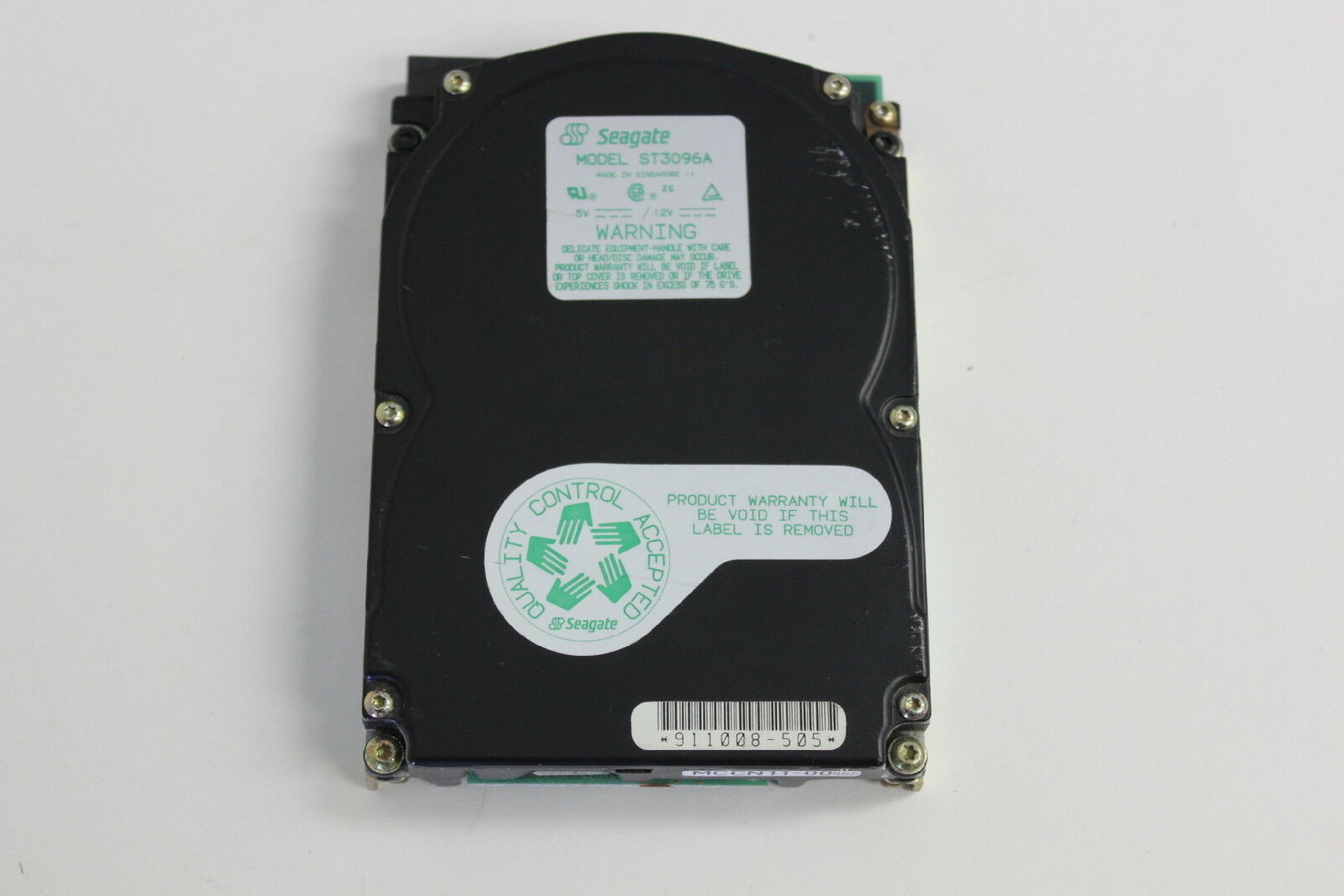 SEAGATE ST3096A 89MB IDE 3.5 INCH HARD DRIVE