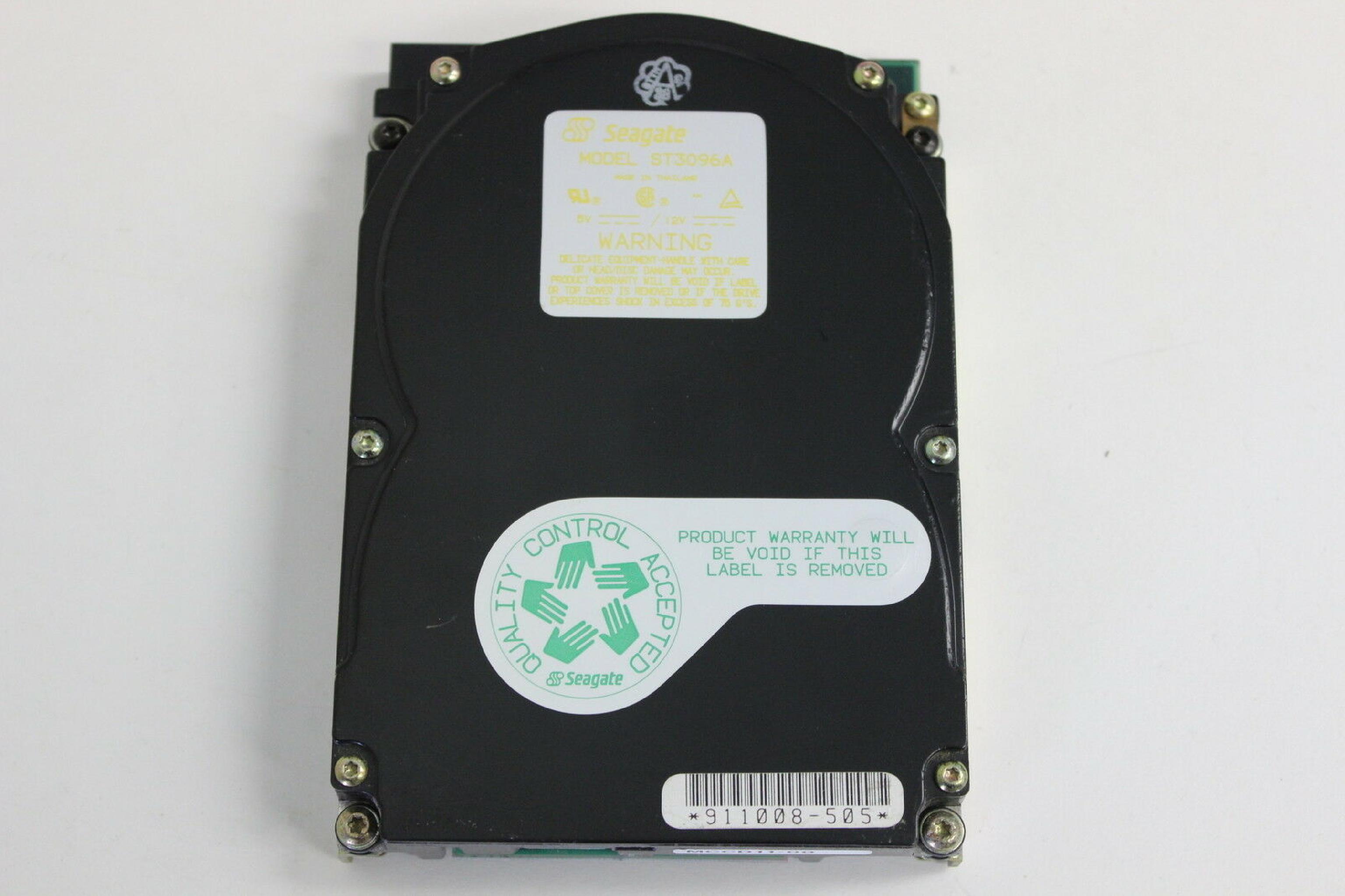 SEAGATE ST3096A 89MB IDE 3.5 INCH HARD DRIVE